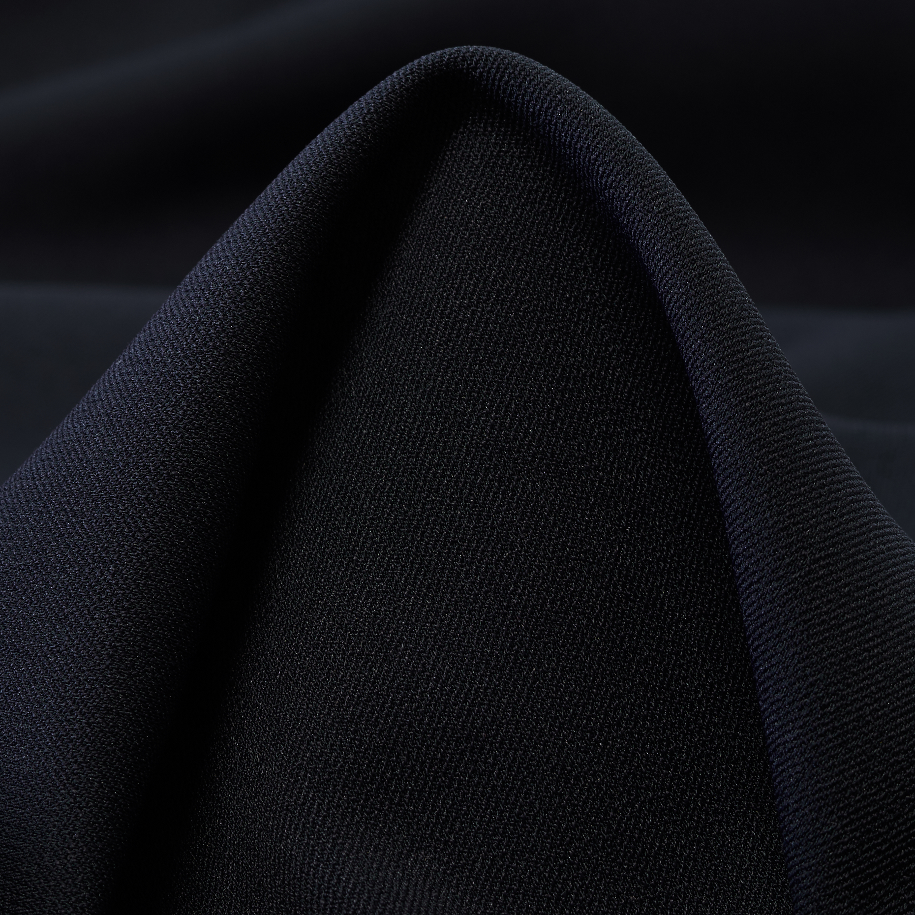 TWILL, ACETATE, RAVEN BLACK (F000009359)