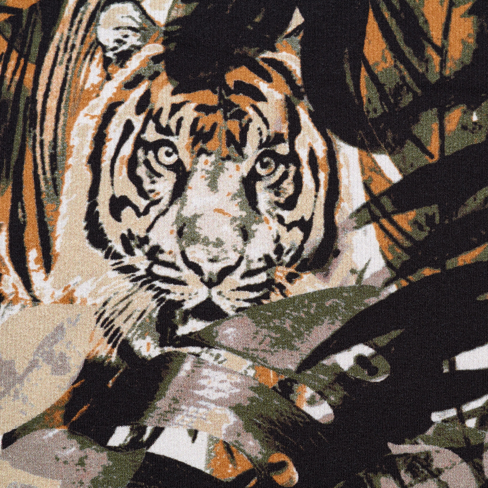 Jersey Acanalado, Algodón, Estampado, Four Leaf Clover&Orange Jam (F000042848) - Tejido