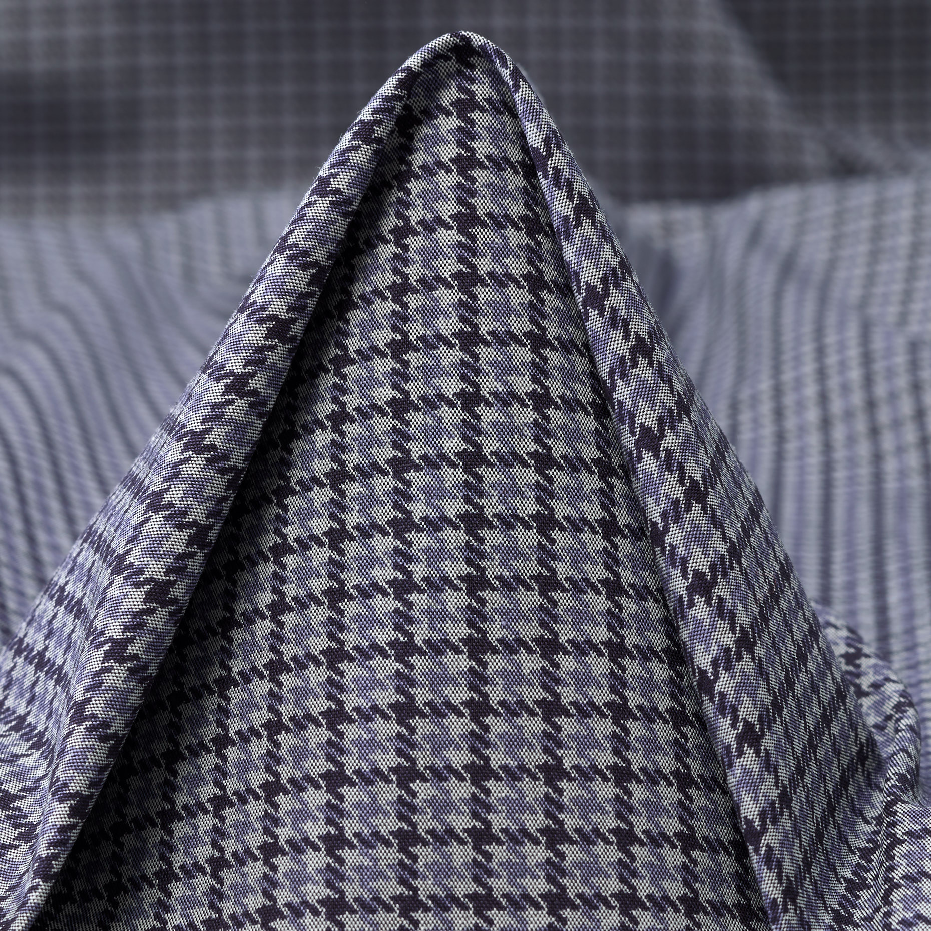 COTTON, HOUNDSTOOTH, ELASTIC, LIGHT TAUPE (F000044821)