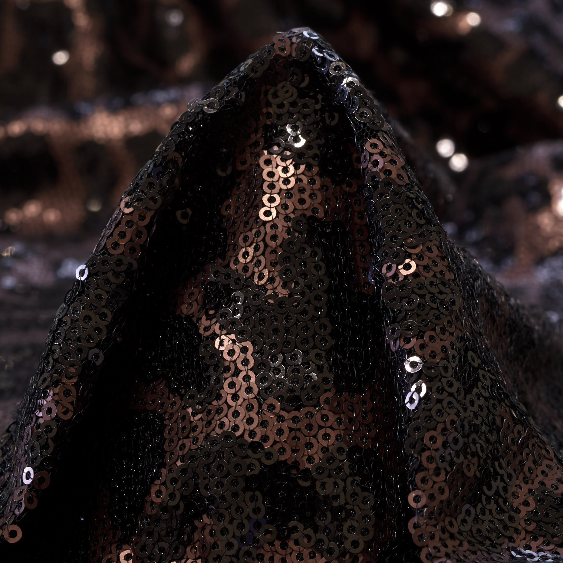 TULLE, SEQUIN, COPPER (F000035119)