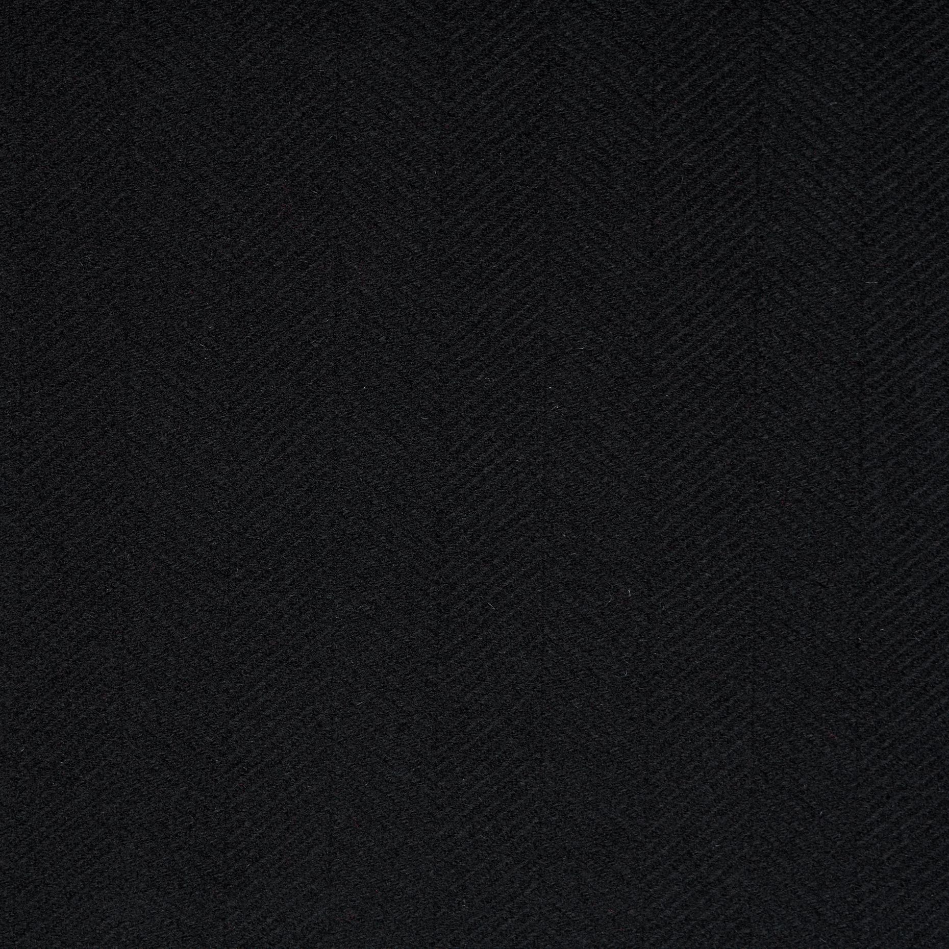 TWILL, WOOL, CASHMERE BLEND, RAVEN BLACK (F000048959) - Texture