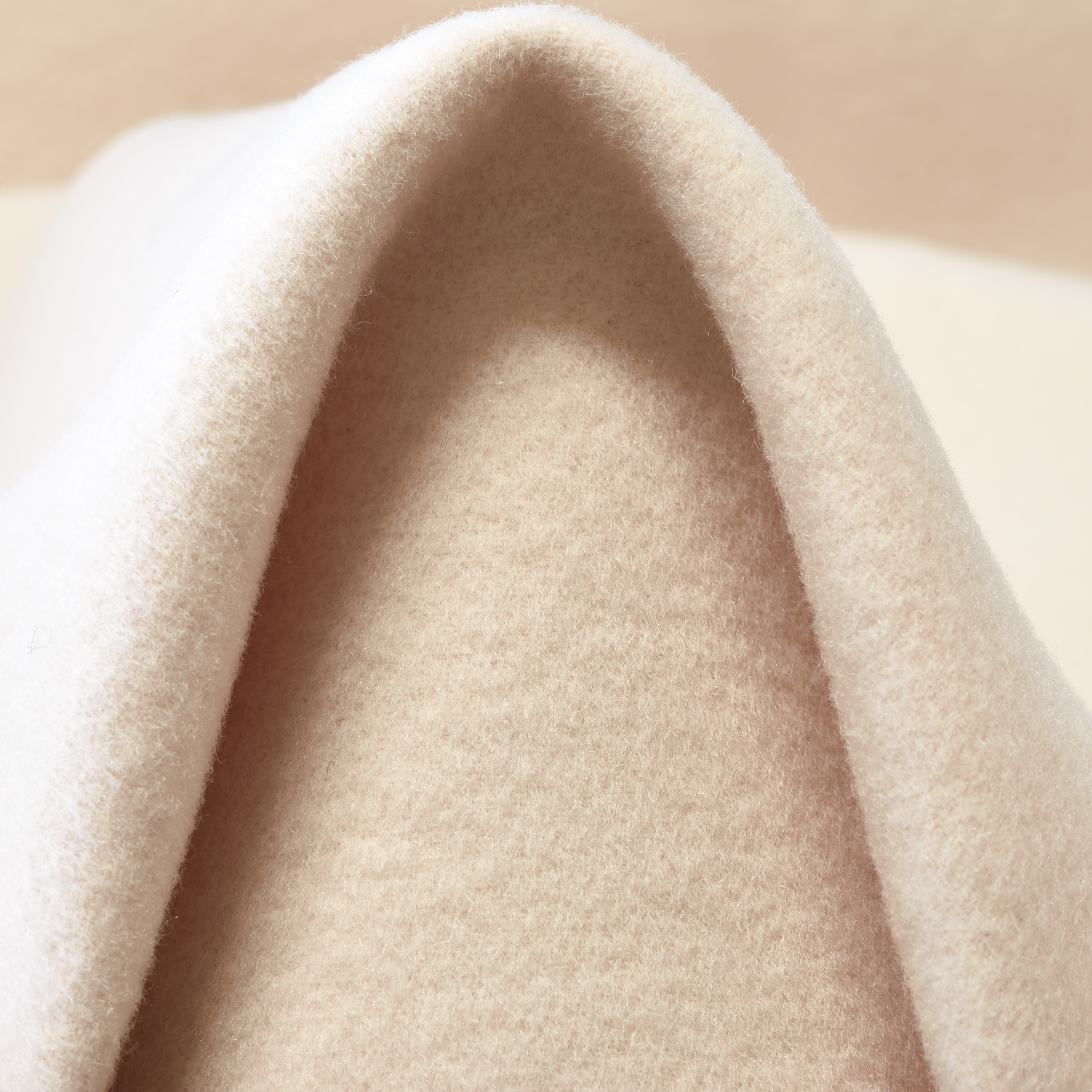 DOUBLE, VIRGIN WOOL, CASHMERE, ANTIQUE WHITE (F000049022)