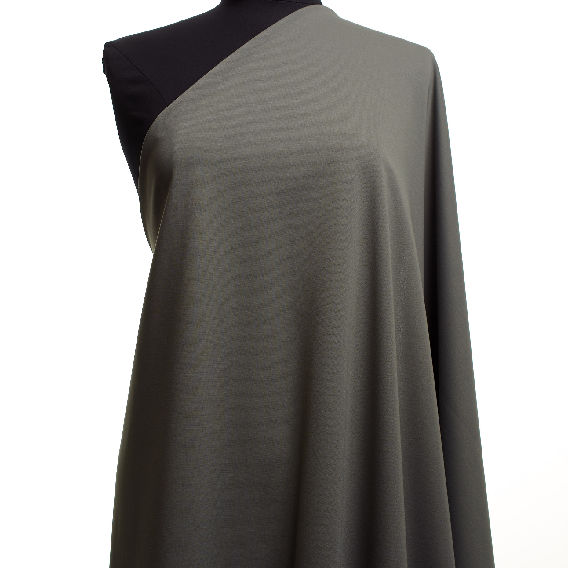 Трикотаж, Пунто Милано, Вискоза, Agave Green (F000042461) - Манекен