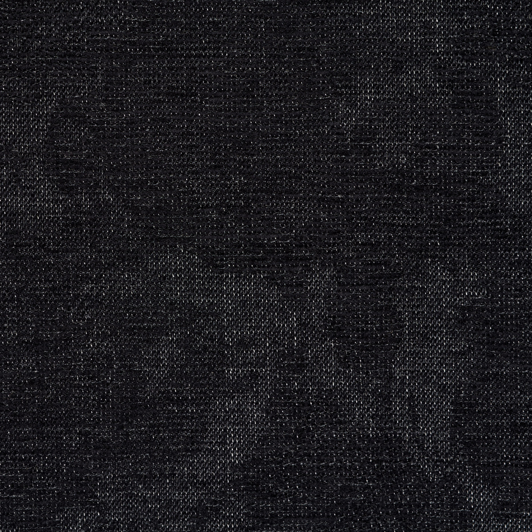 Jacquard, Wolle Baumwolle, Floral, Charcoal Art (F000017442) - Gewebe