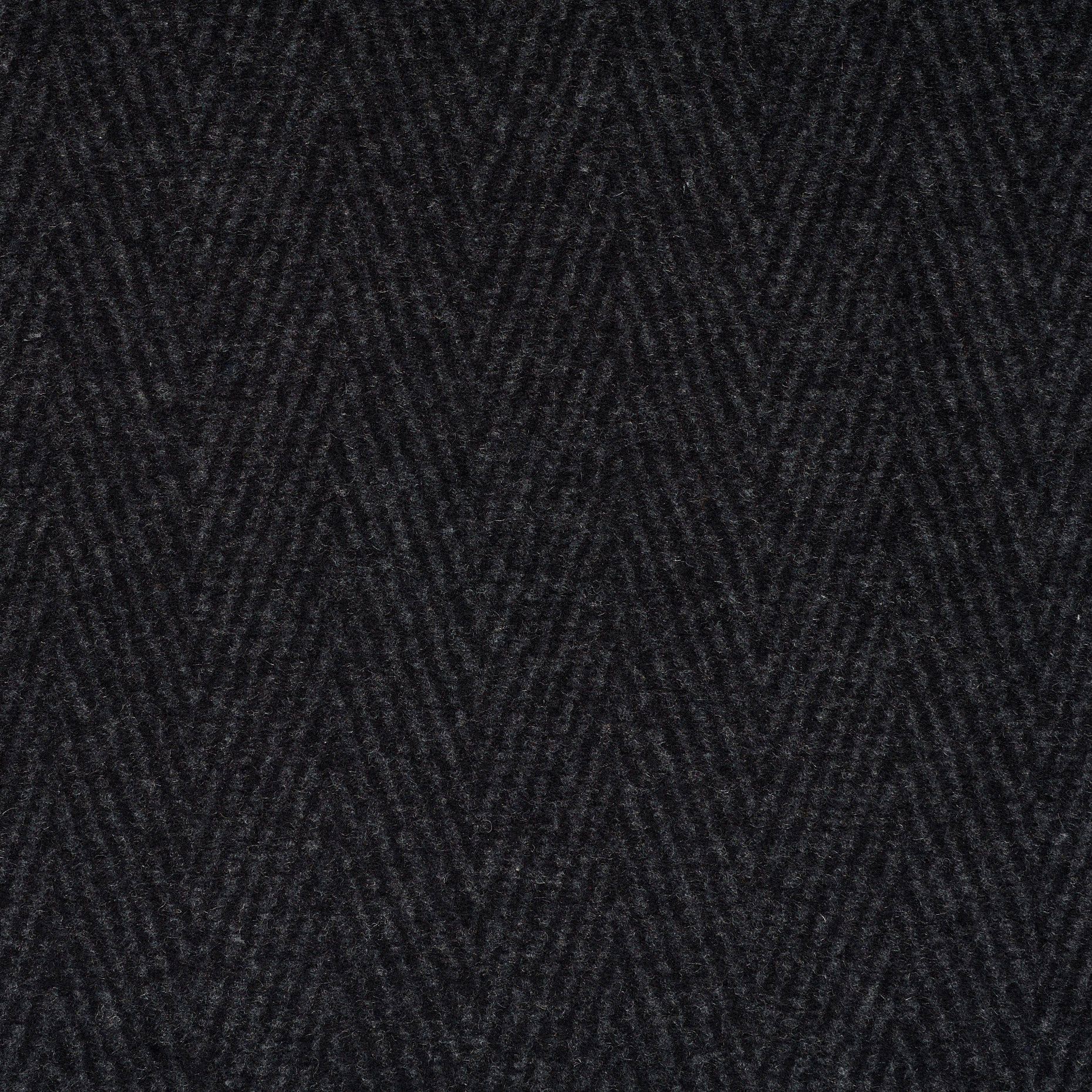 DRAP, WOOL BLEND, HERRINGBONE, IRON GATE (F000038529) - Texture