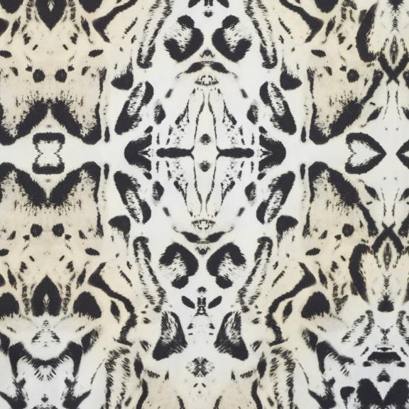 Outdoor, Animal, Stretch, Antique White&Jet Black (F000027585) - Tkana