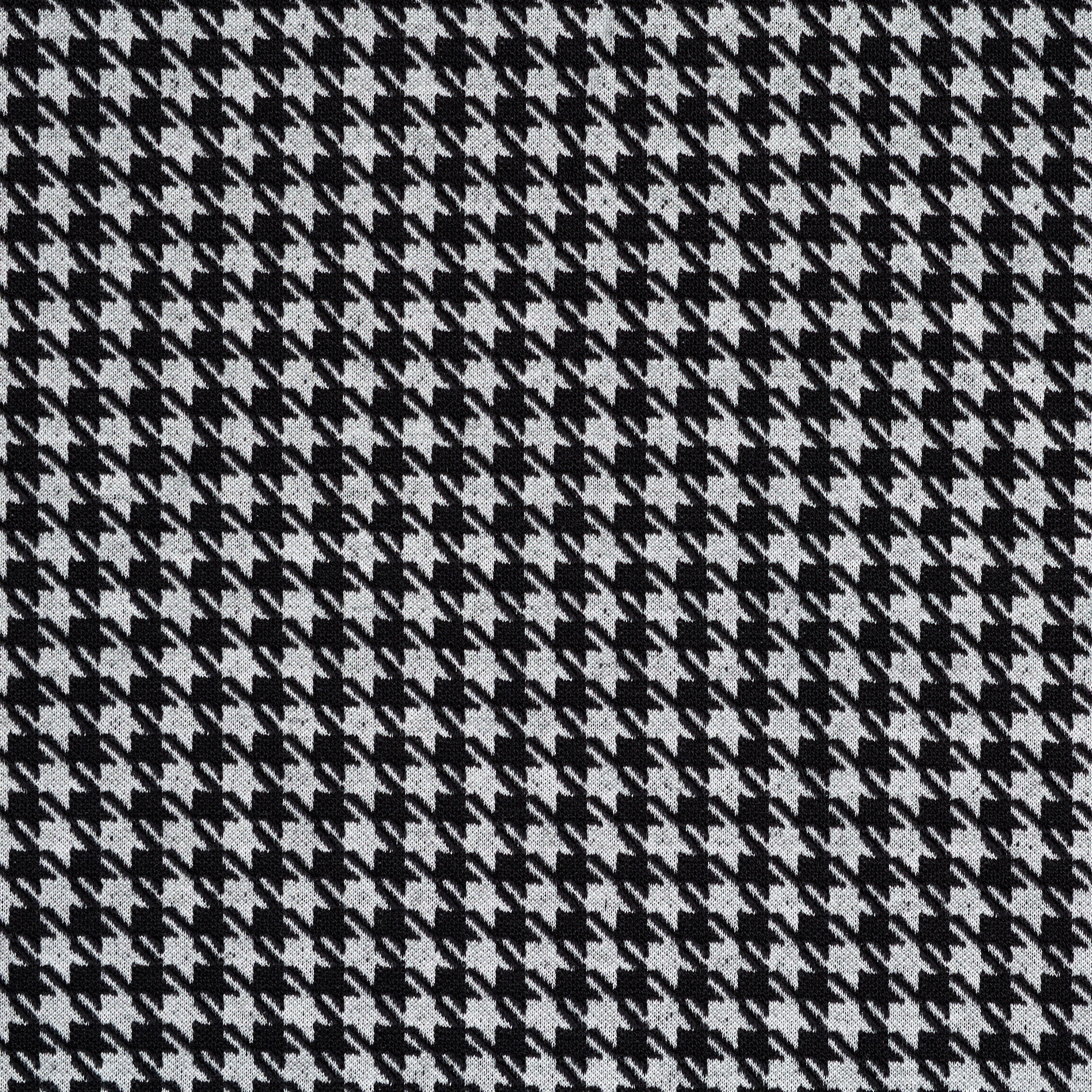 JERSEY, JACQUARD, WOOL BLEND, RAVEN BLACK&BRILLIANT WHITE (F000041587) - Texture