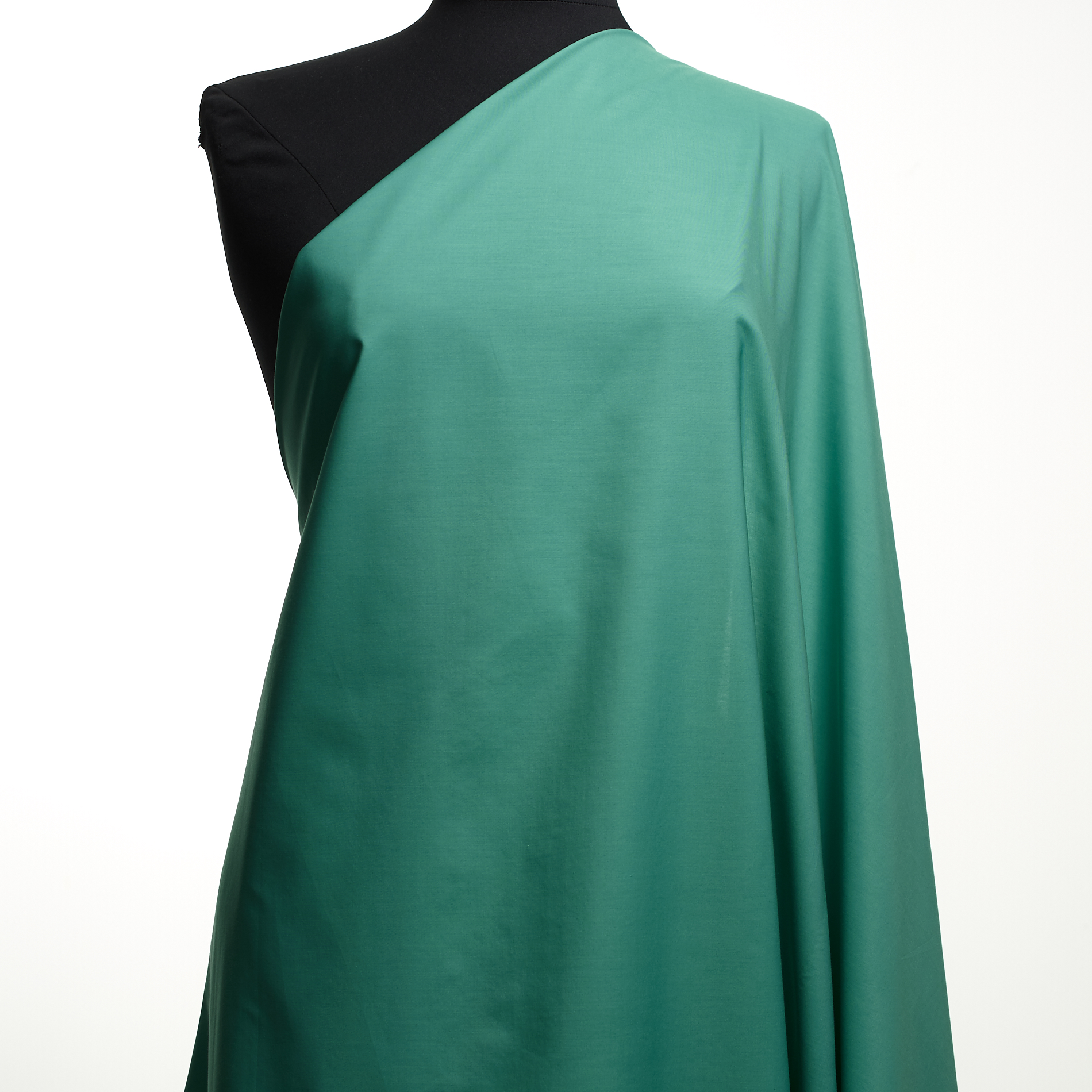 POPLIN, COTTON, DUSTY TURQUOISE (F000034289) - Mannequin