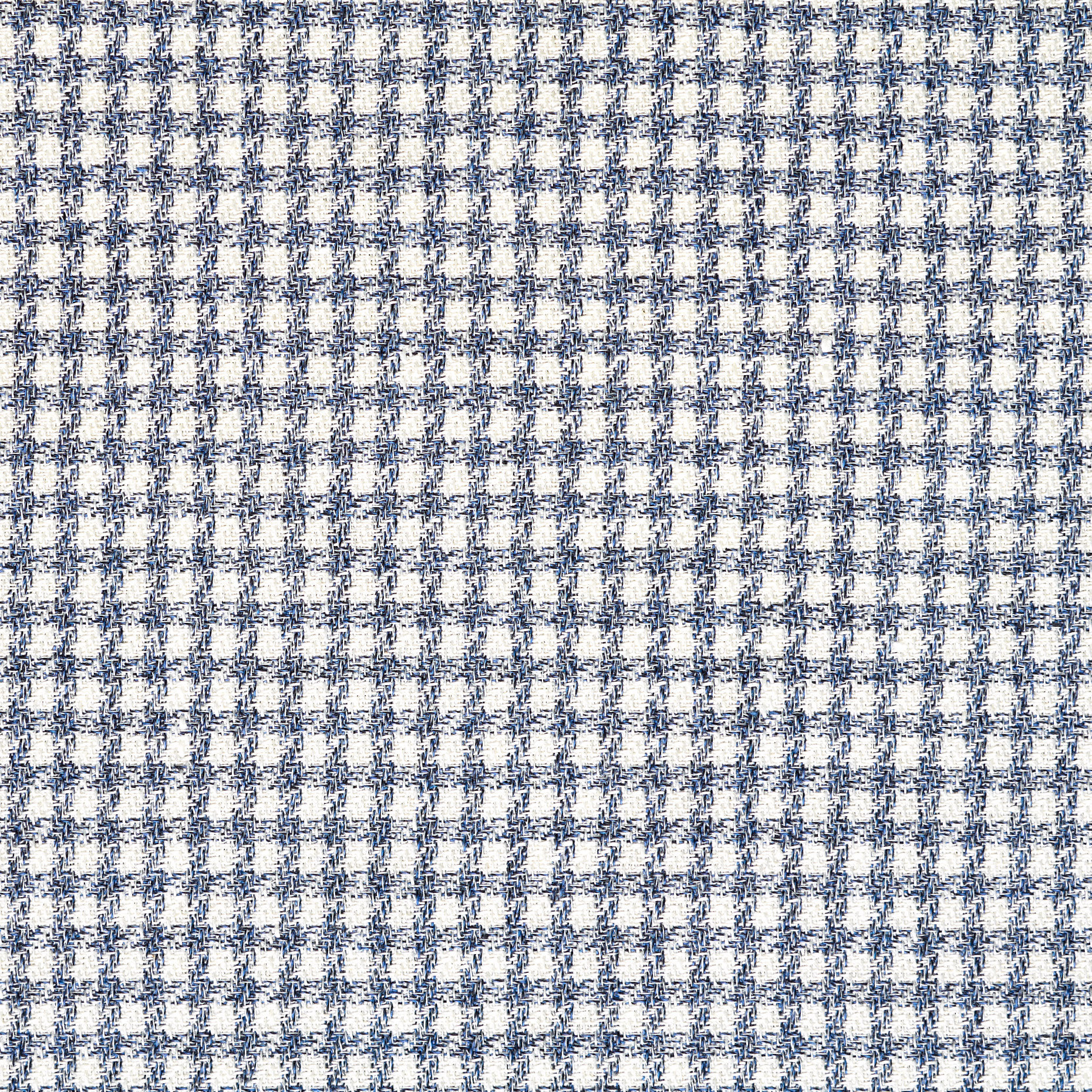 COTTON, LINEN, MICRO DESIGN, BLUE INDIGO&BRILLIANT WHITE (F000044839) - Texture