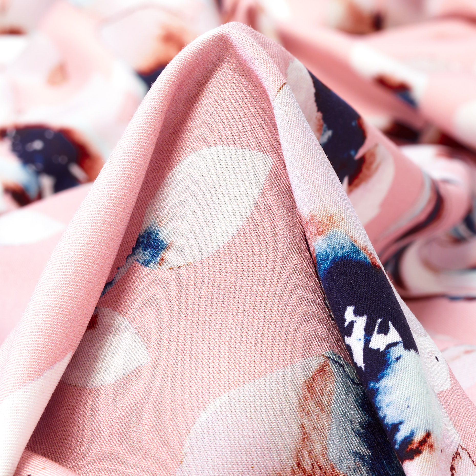 TWILL, VISCOSE, PRINTED, CHALK PINK (F000038360)