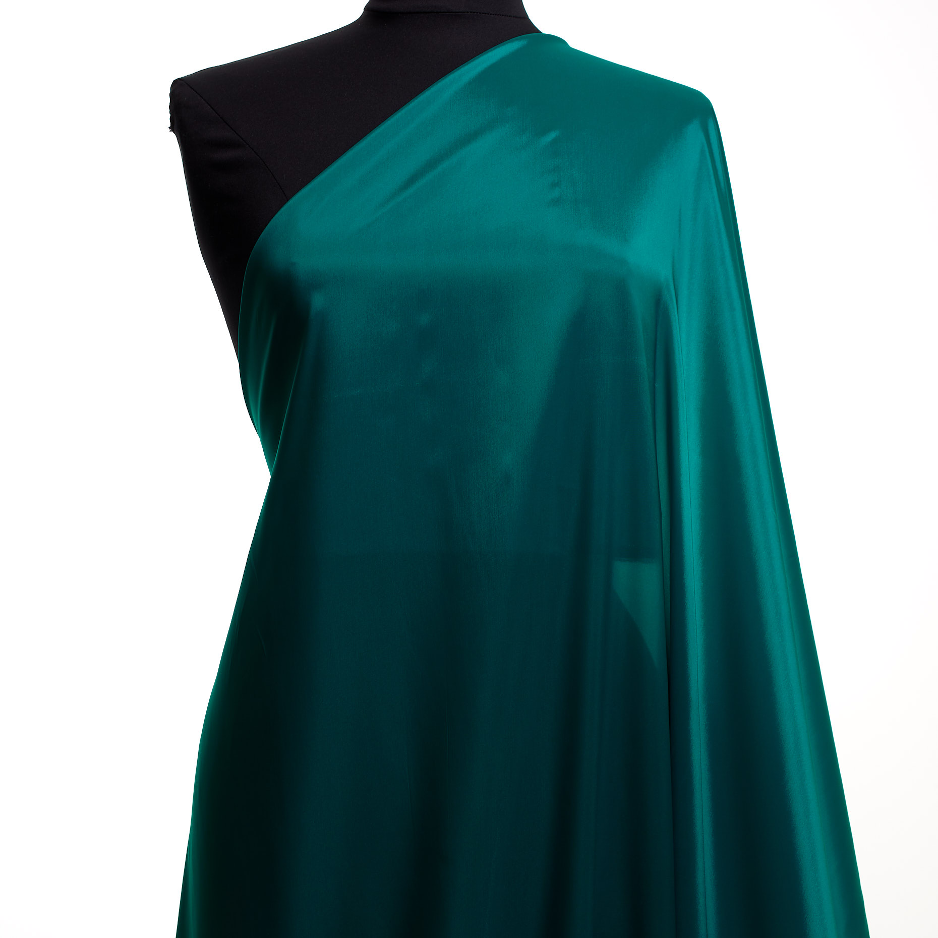 Cupro, Stretch, Teal (F000043003) - Manekin