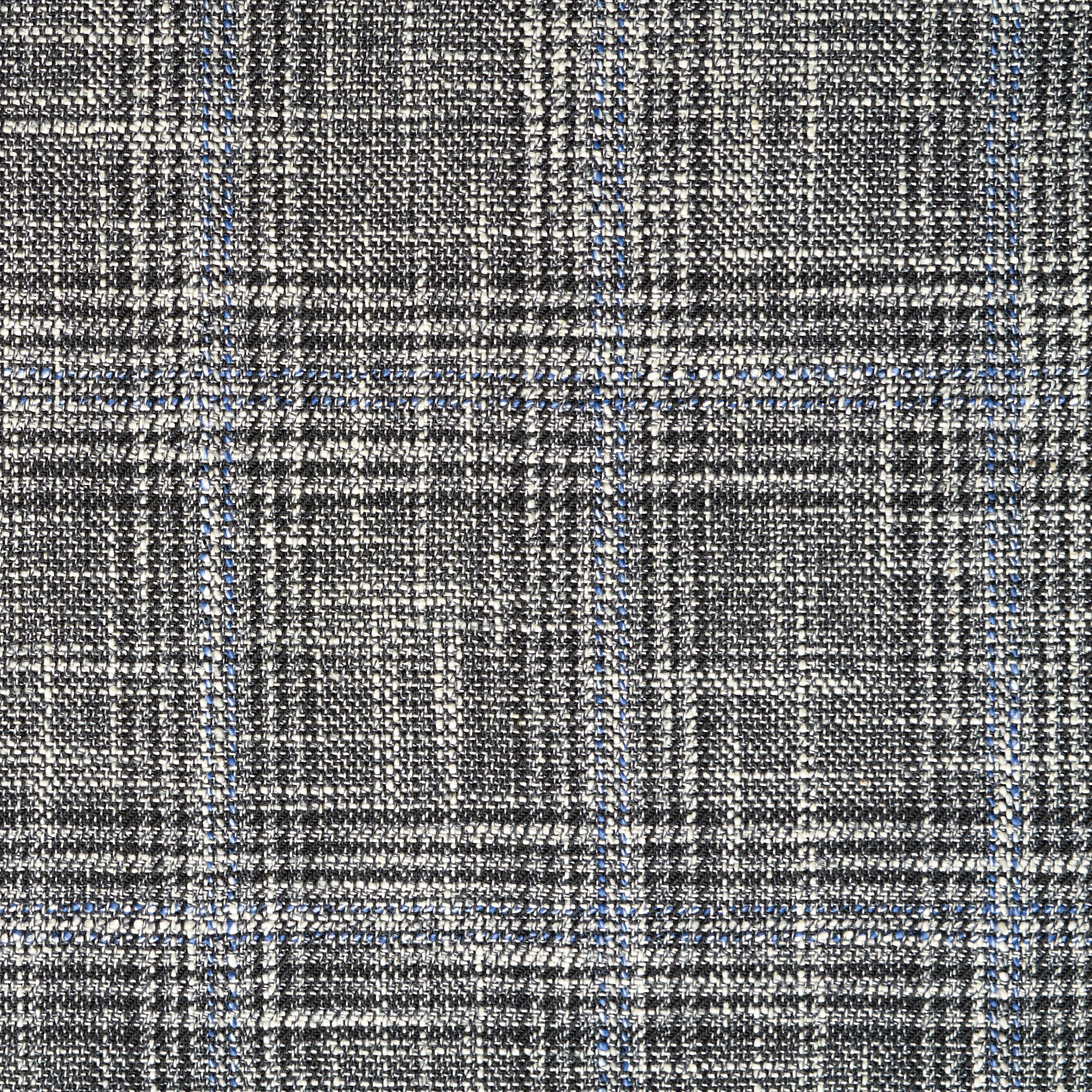 Algodón Mix, Cuadro, Steel Gray (F000044448) - Tejido