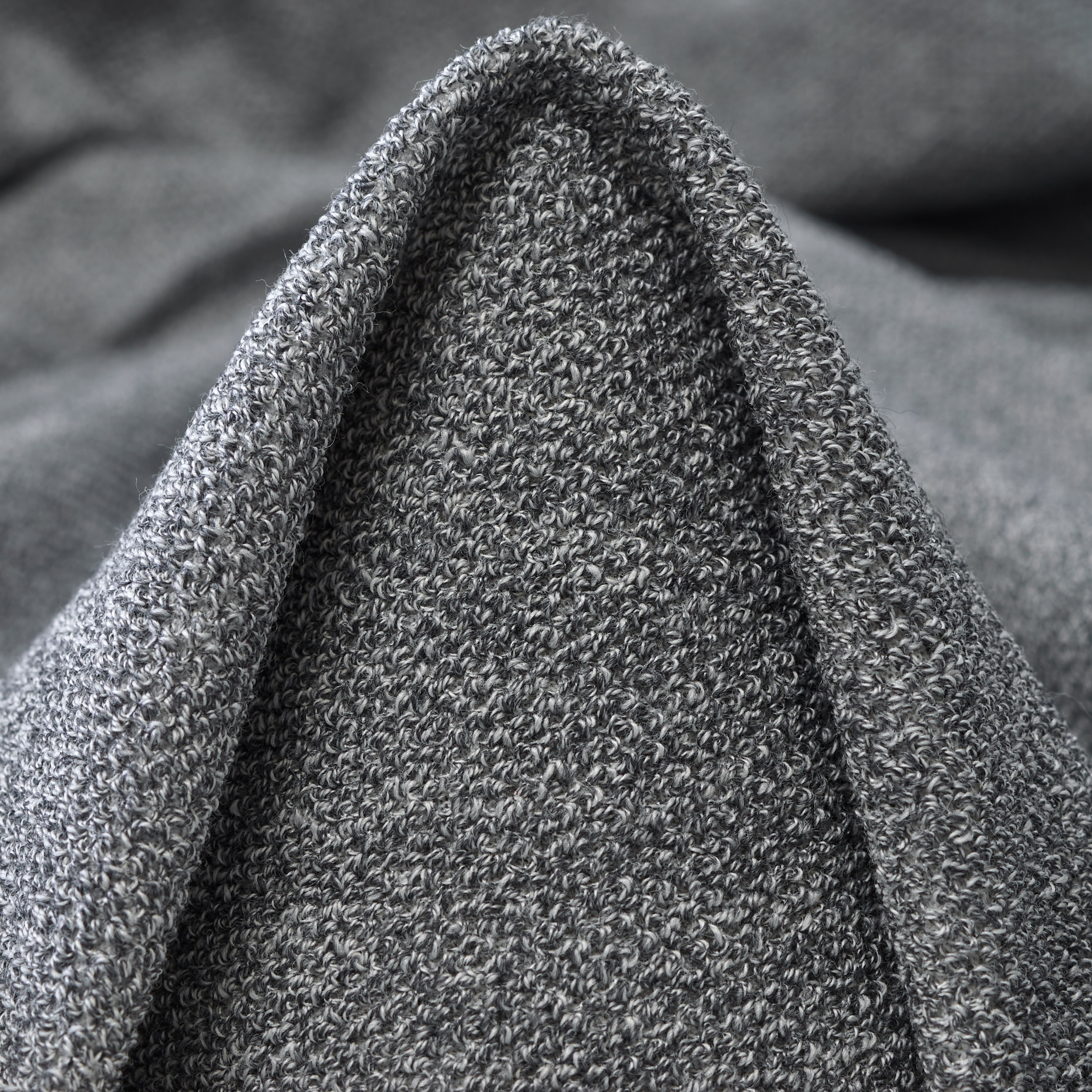 JERSEY, BOUCLÉ, COTTON, STEEPLE GRAY (F000047367)