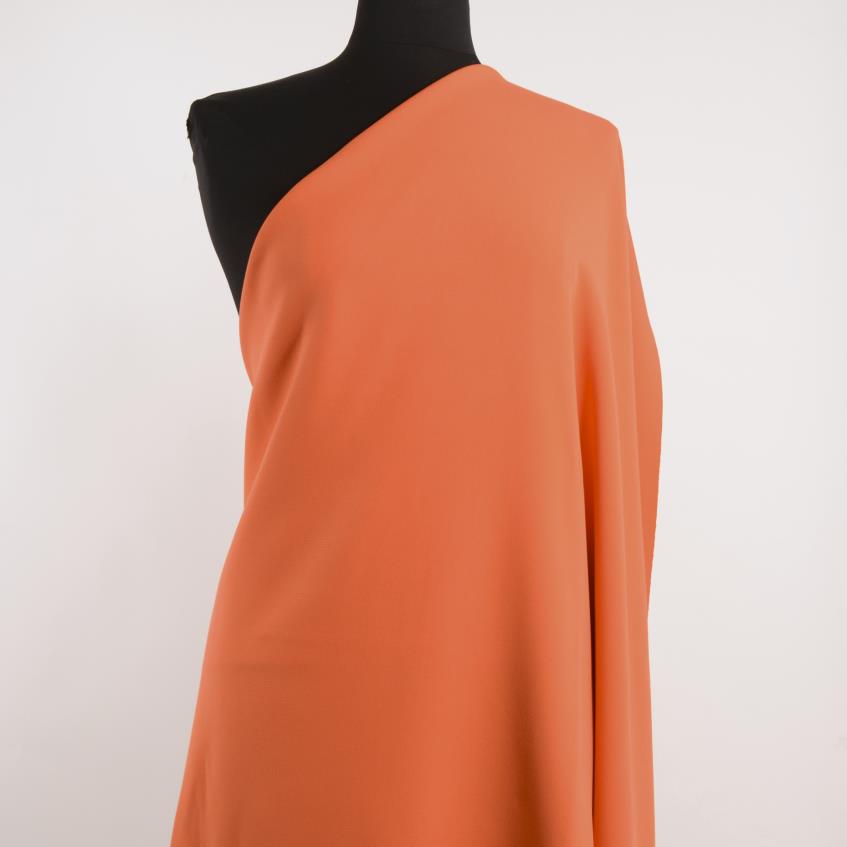 VISCOSE BLEND, ELASTIC, HOT CORAL (F000031084) - Mannequin