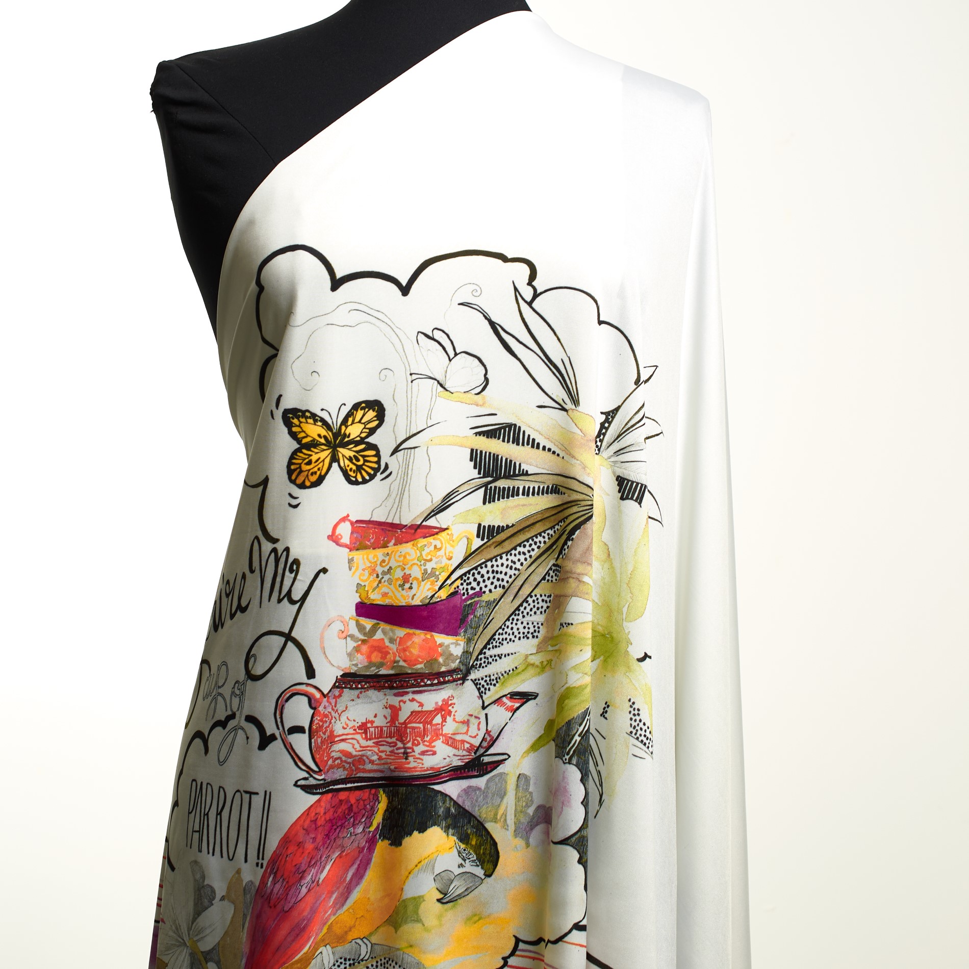 Single Jersey, Imprimé, Snow White (F000031360) - Mannequin