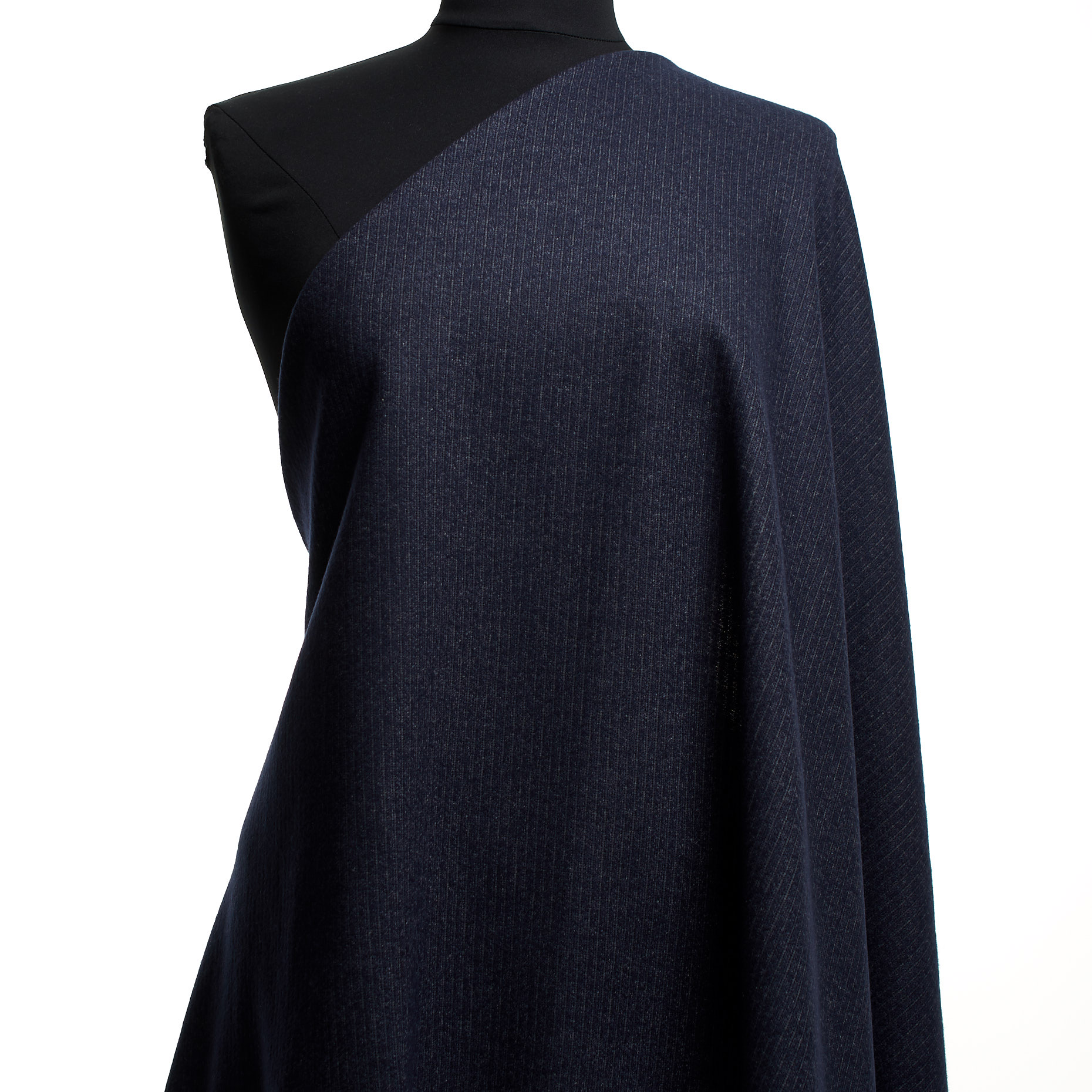 Jersey a costine, Misto Lana, Misto Lana, Blue Indigo (F000044859) - Manichino