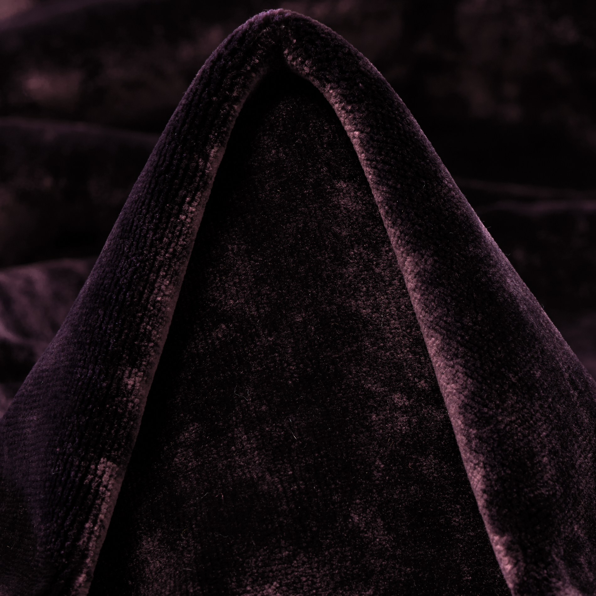 VELVET, VISCOSE, DARK PLUM (C0002060)