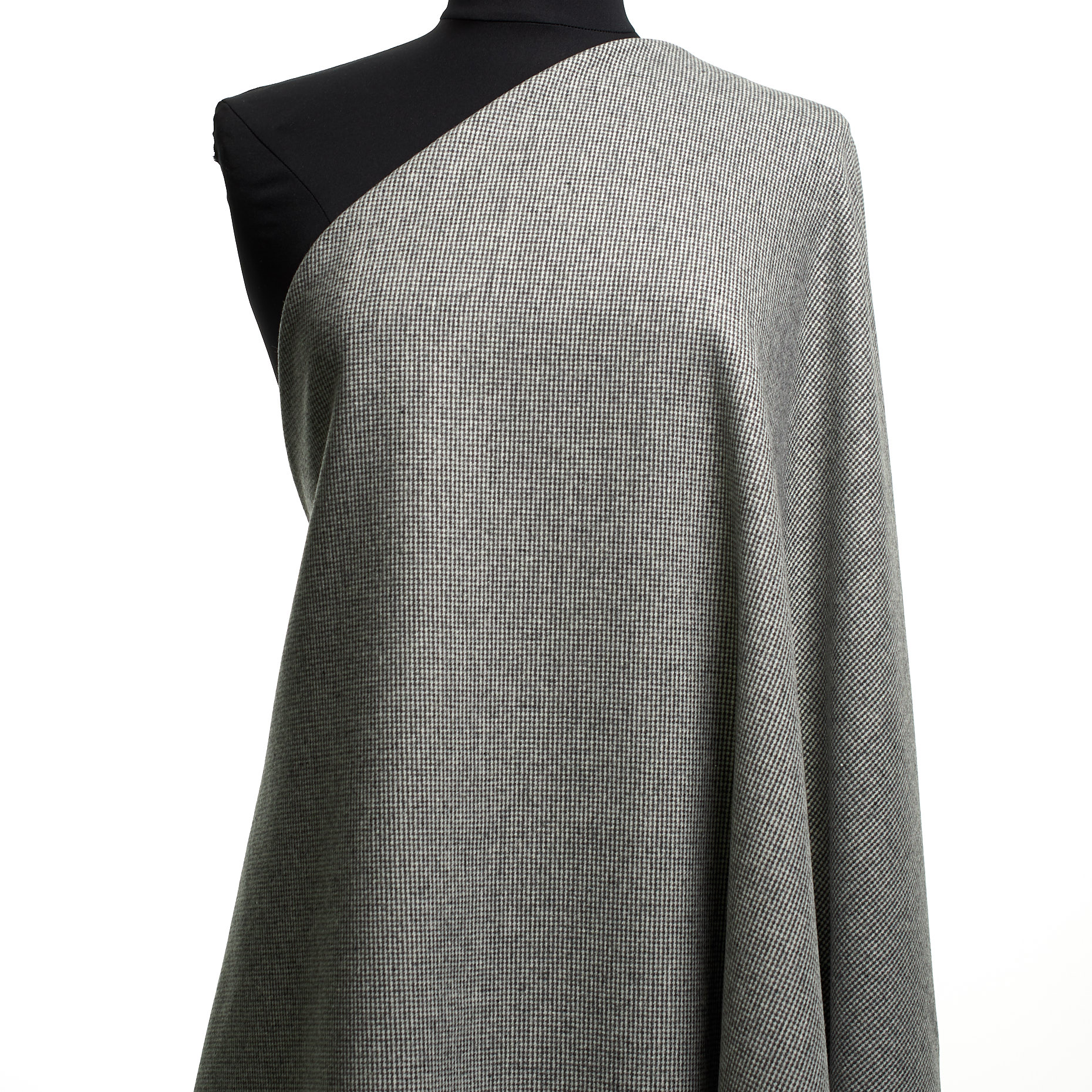 WOOL, MICRO DESIGN, VAPOROUS GRAY&GHOST GRAY (F000044504) - Mannequin
