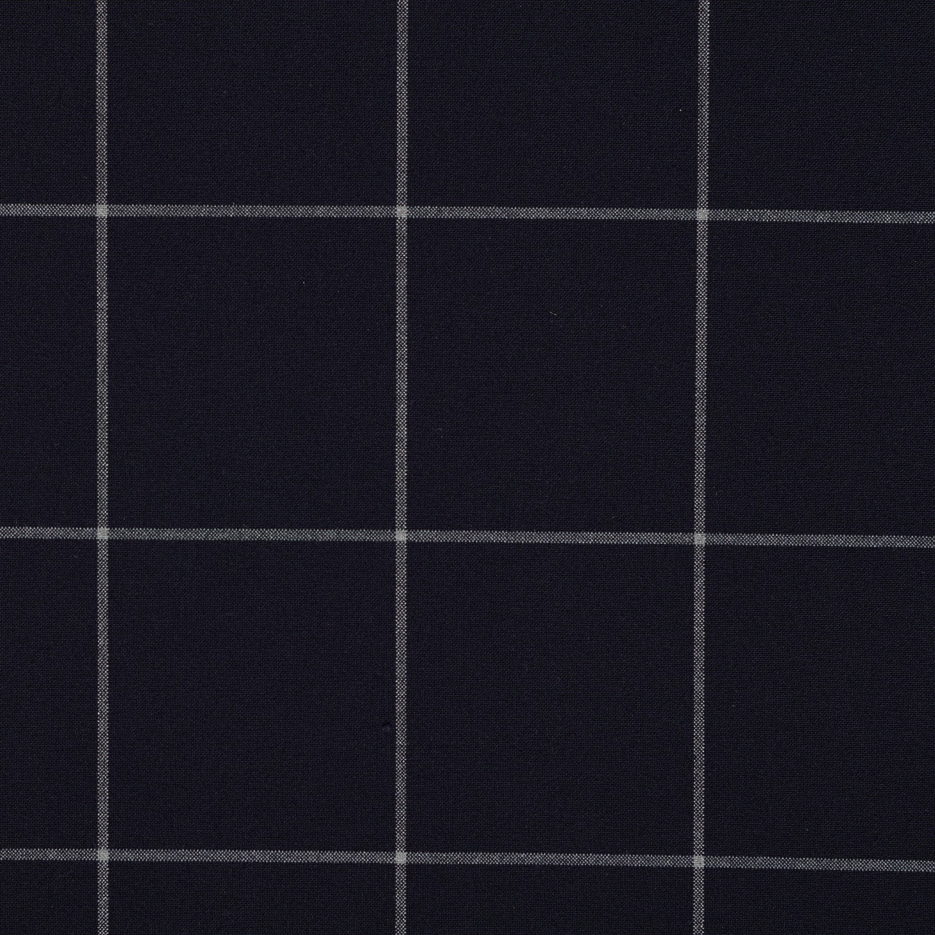 VISCOSE BLEND, ELASTIC, CHECK, BLACK IRIS (F000031119) - Texture