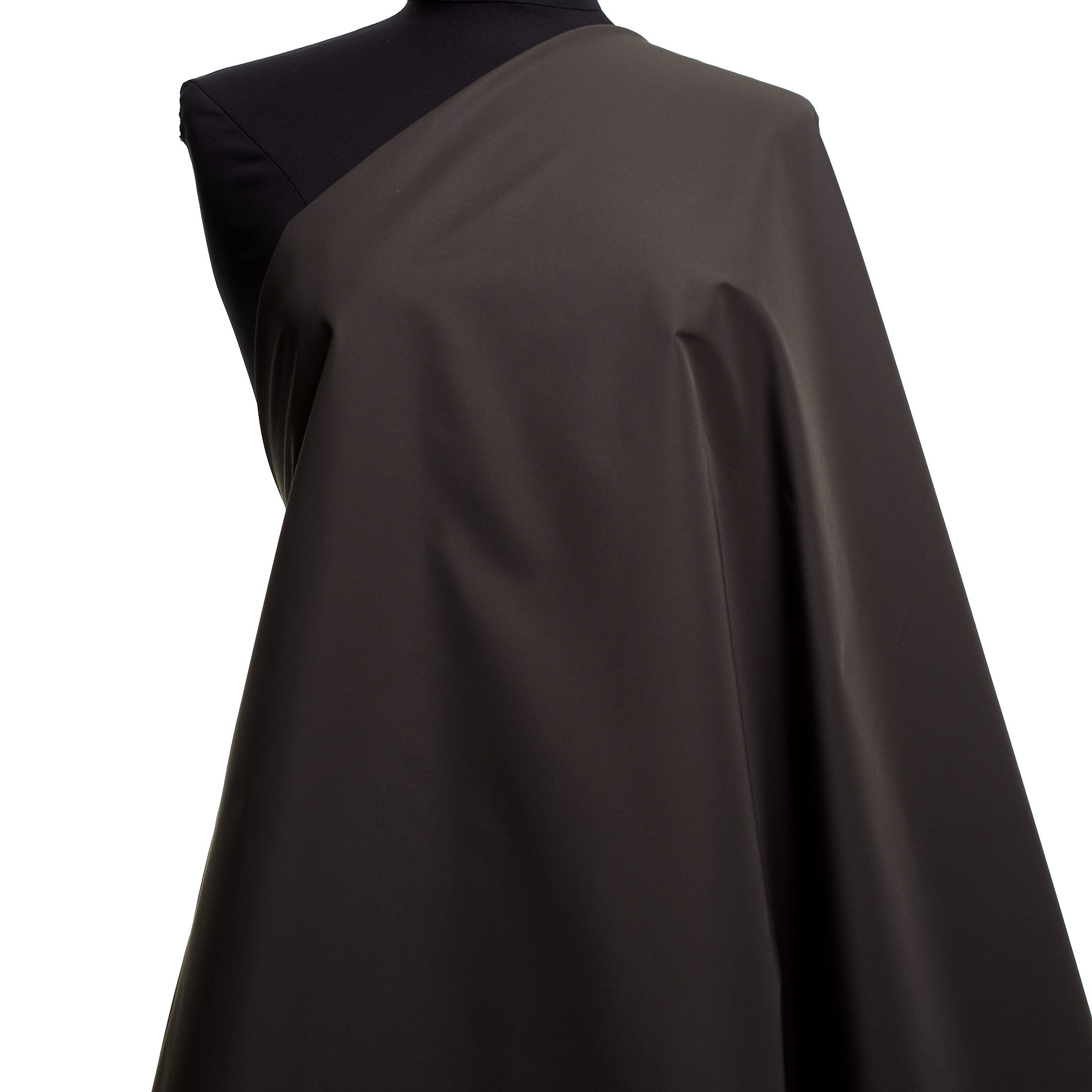 TAFFETA, COTTON BLEND, COFFEE QUARTZ (F000043072) - Mannequin