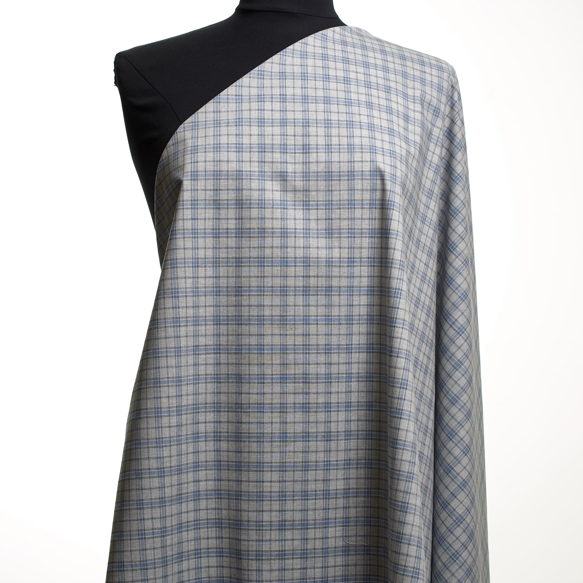 Popelina, Bawełna, Ramy, Harbor Mist&Rain Washed (F000045140) - Manekin