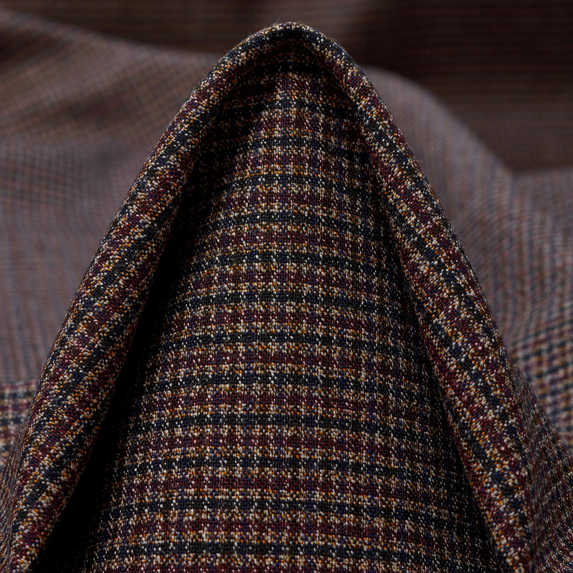 Виргинская шерсть, Мелкий рисунок, French Roast&Jet Black (F000047455)