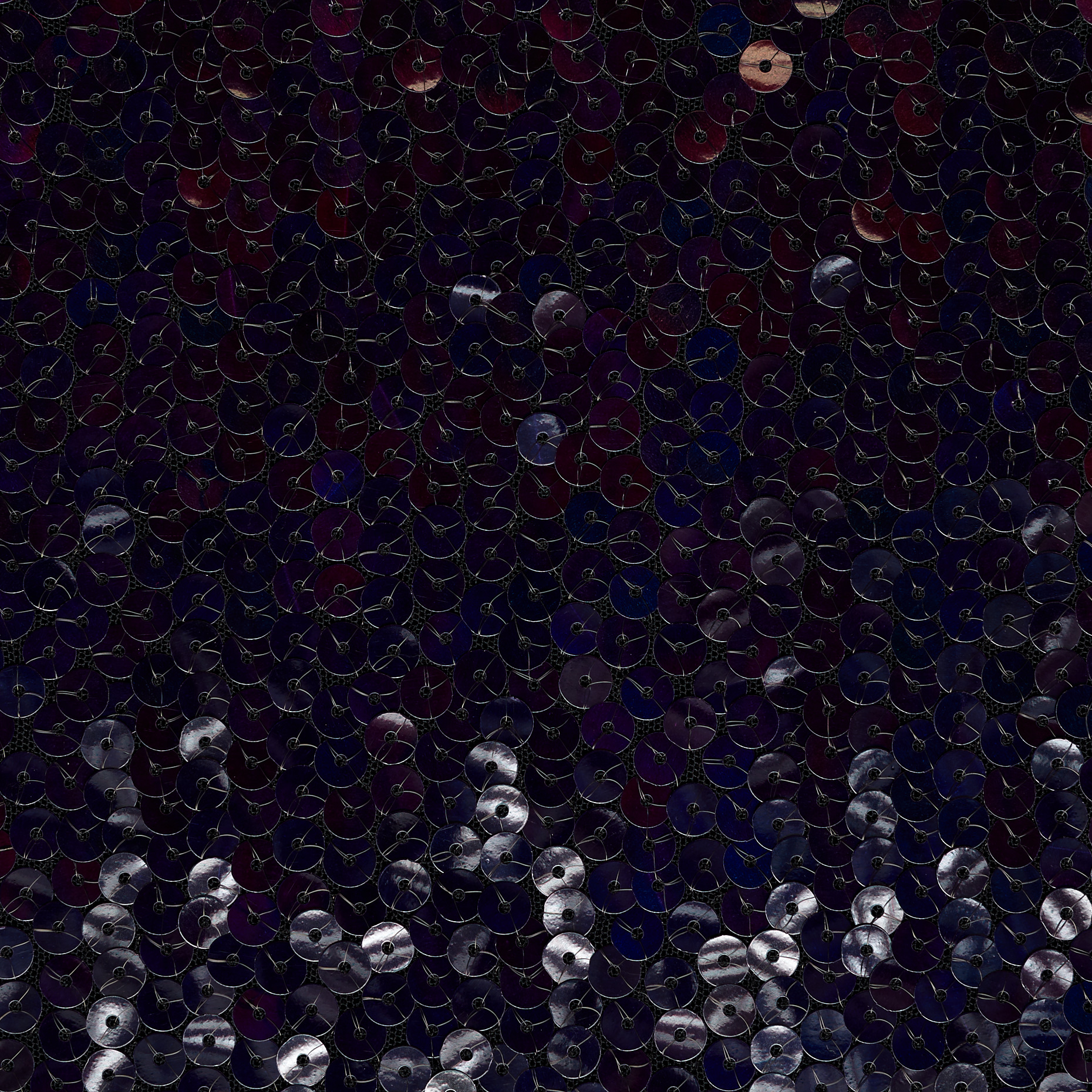 Paillettes, Viscosa, Seta, Anthracite (F000037395) - Trama