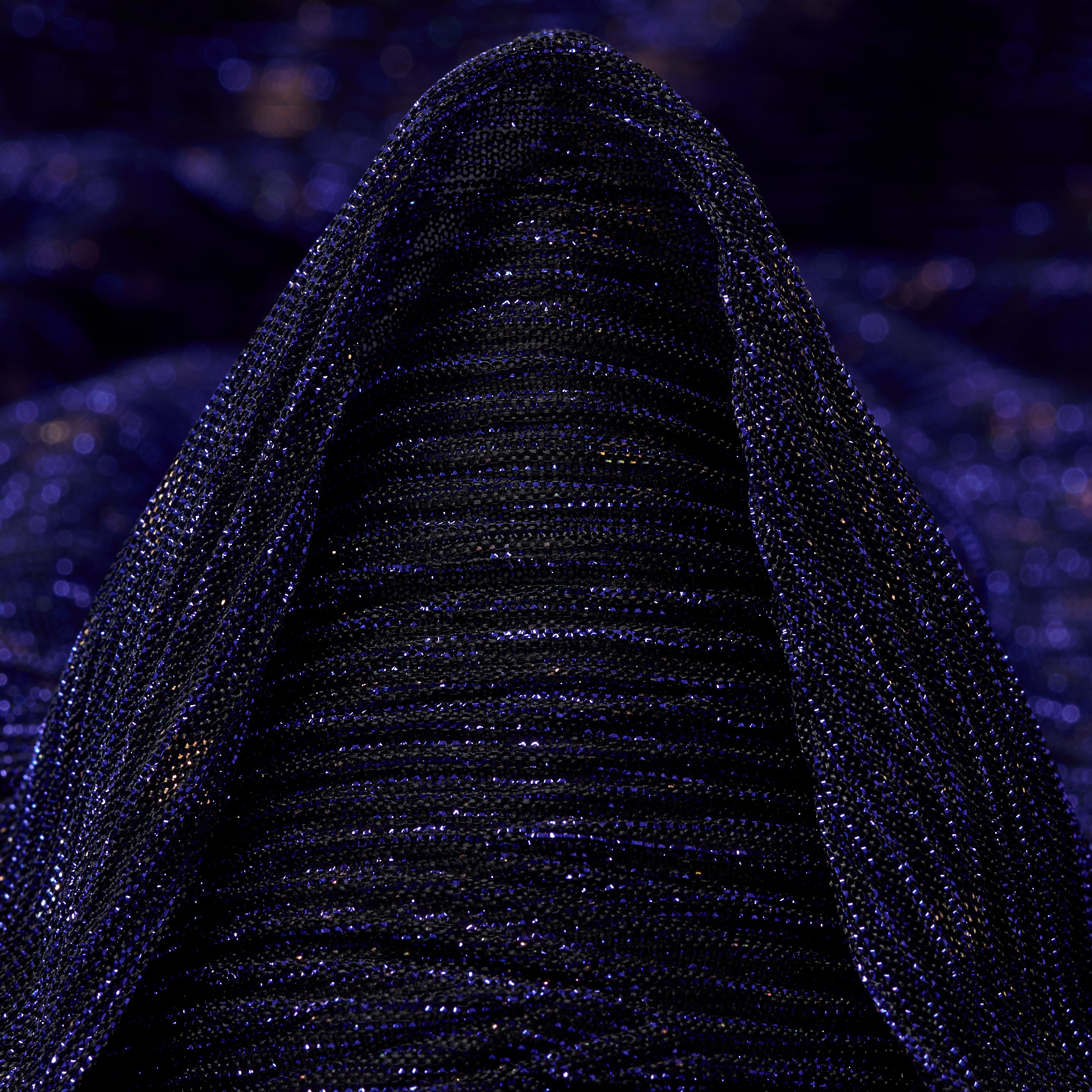 Jersey, Lúrex, Transparente, Dazzling Blue (F000048647)