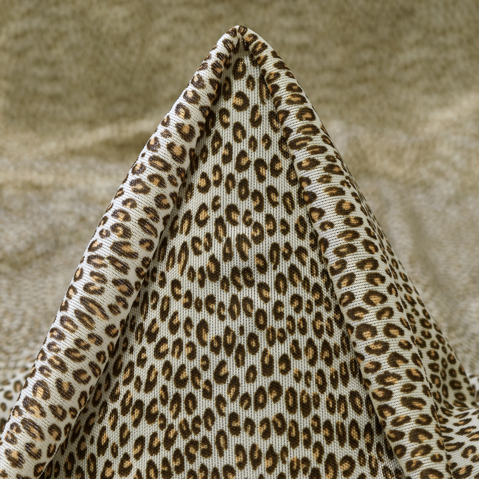 Jersey, Bedruckt, Animal, White Onyx&Affogat (F000046340)