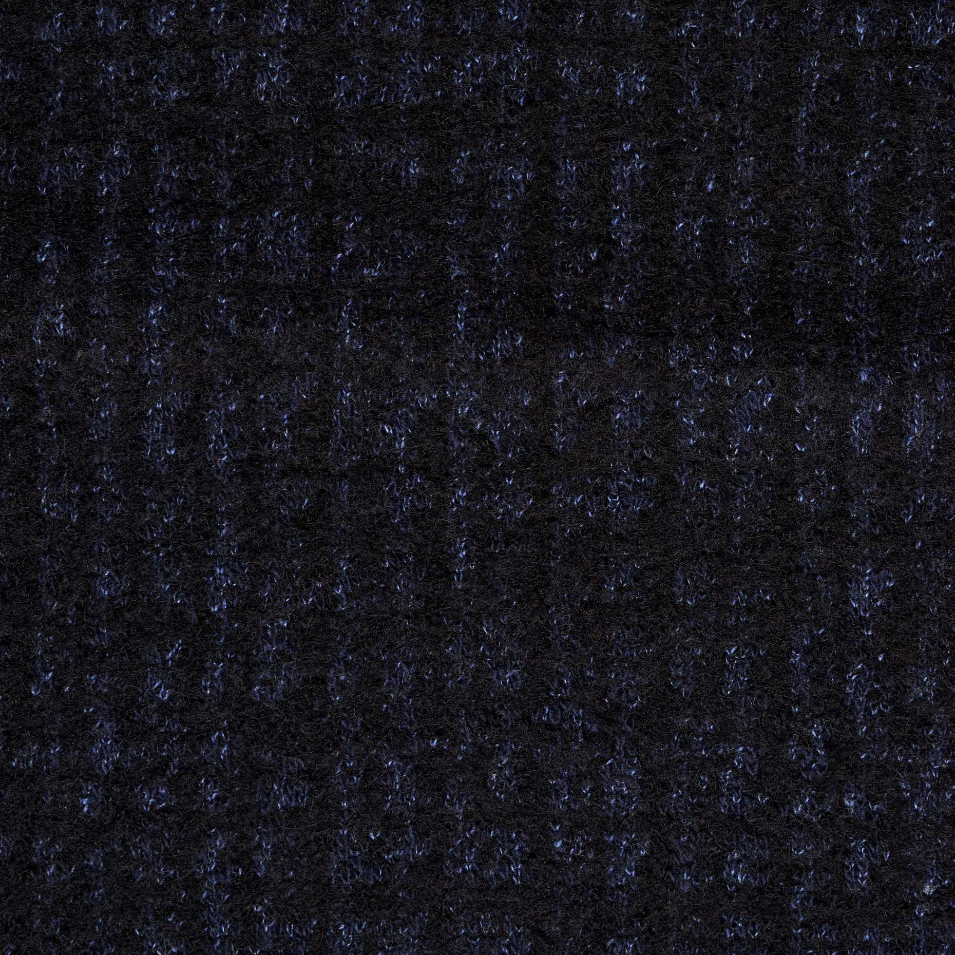 Maille, Coton, Laine Mixte , Raven Black&Parisian Night (F000036606) - Tissage