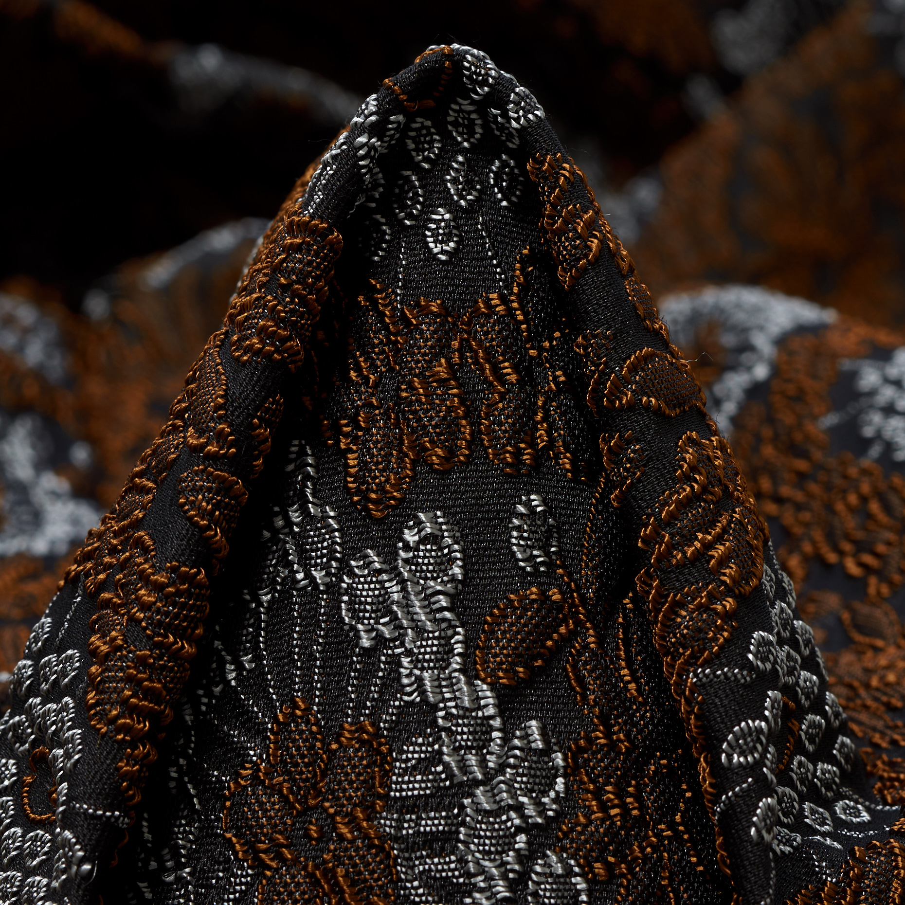 JACQUARD, FLORAL, DUSTED CLAY&ANCIENT WATER (P000004990)