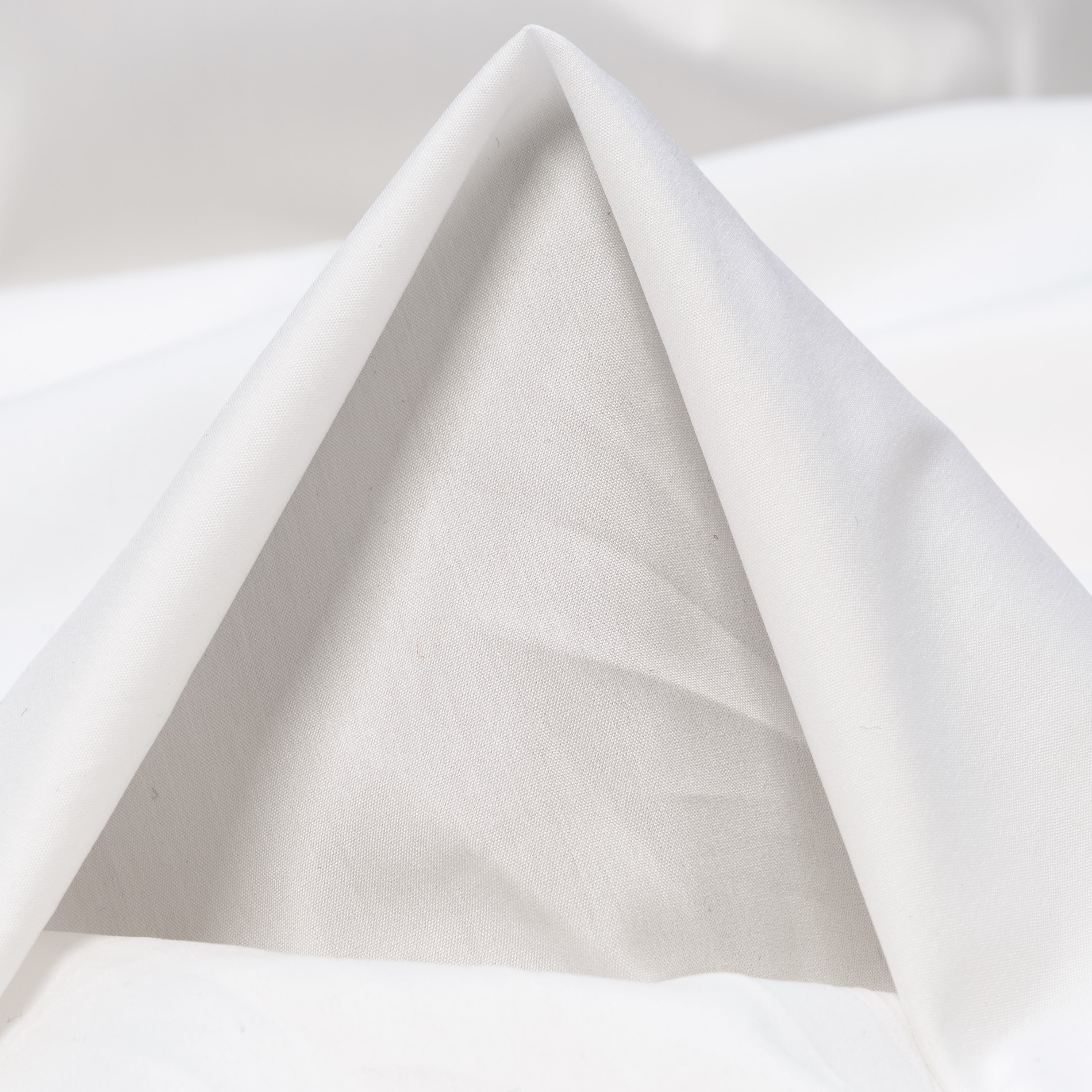 POPLIN, COTTON ELASTIC, BRILLIANT WHITE (P1-0000070)