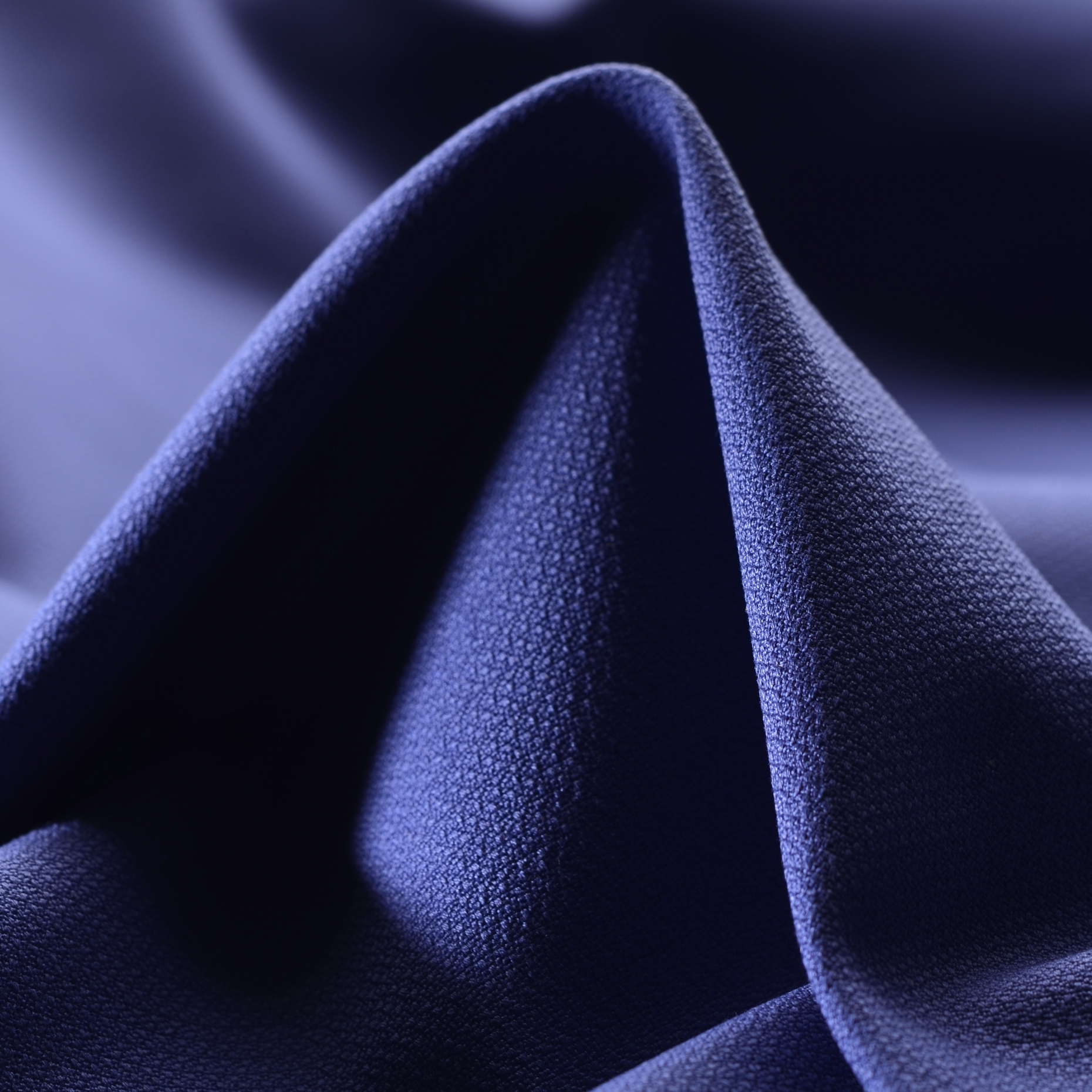 COTTON, MICRO STRUCTURE, STIFF, DEEP ULTRAMARINE (F000023833)