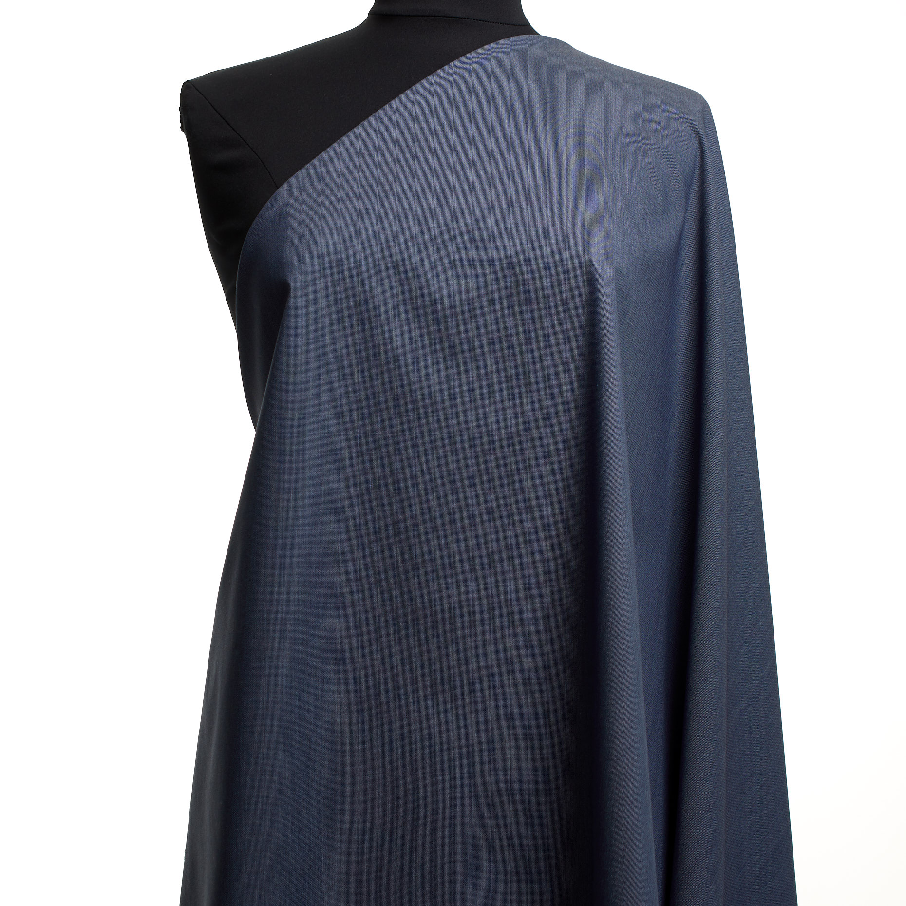 Поплин, Хлопок, Стрейч, Blue Indigo (F000044279) - Манекен