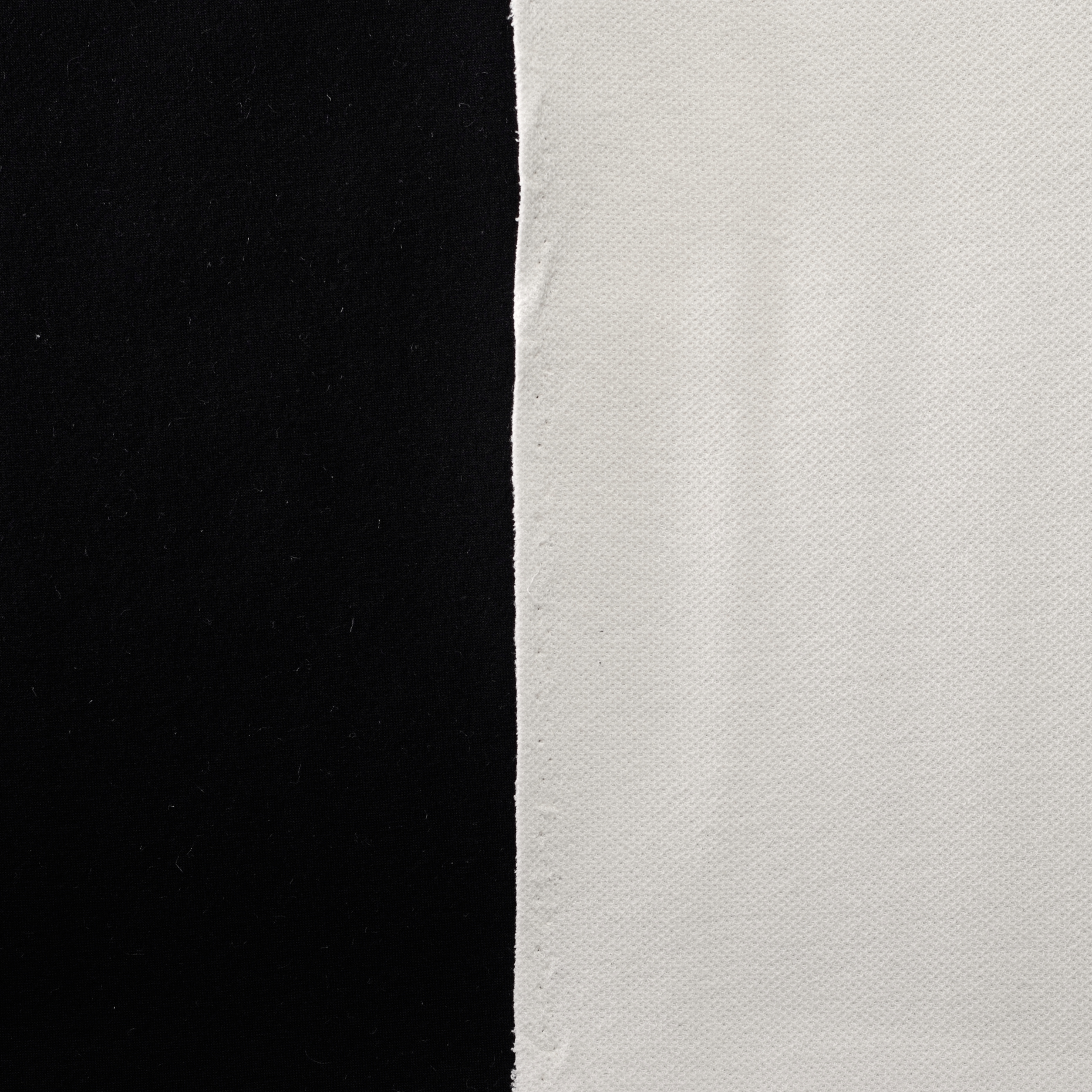 JERSEY, DOUBLE, COTTON, VANILLA ICE&RAVEN BLACK (F000022197) - Texture