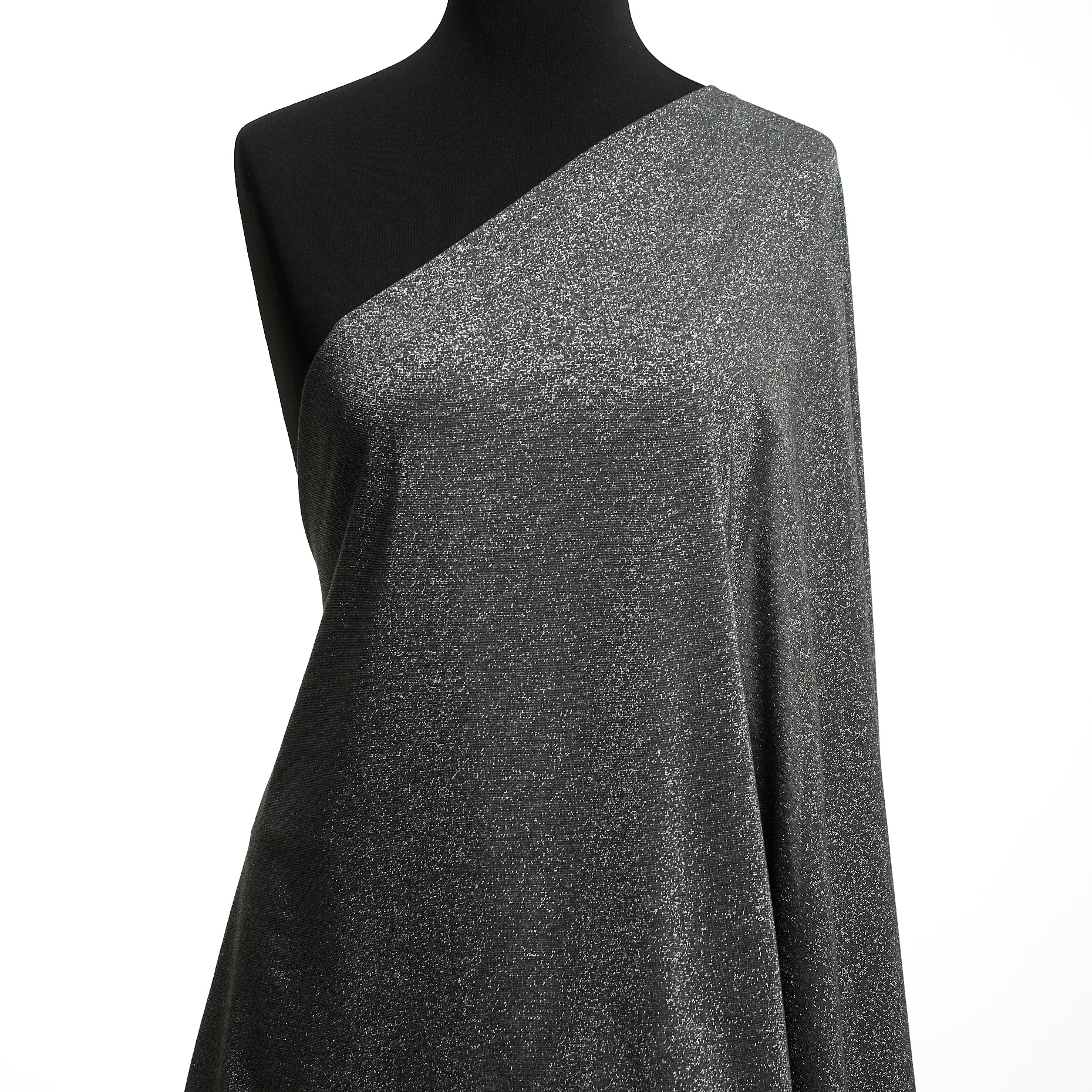 JERSEY, LUREX, SHIMMERING, SILVER (F000049435) - Mannequin