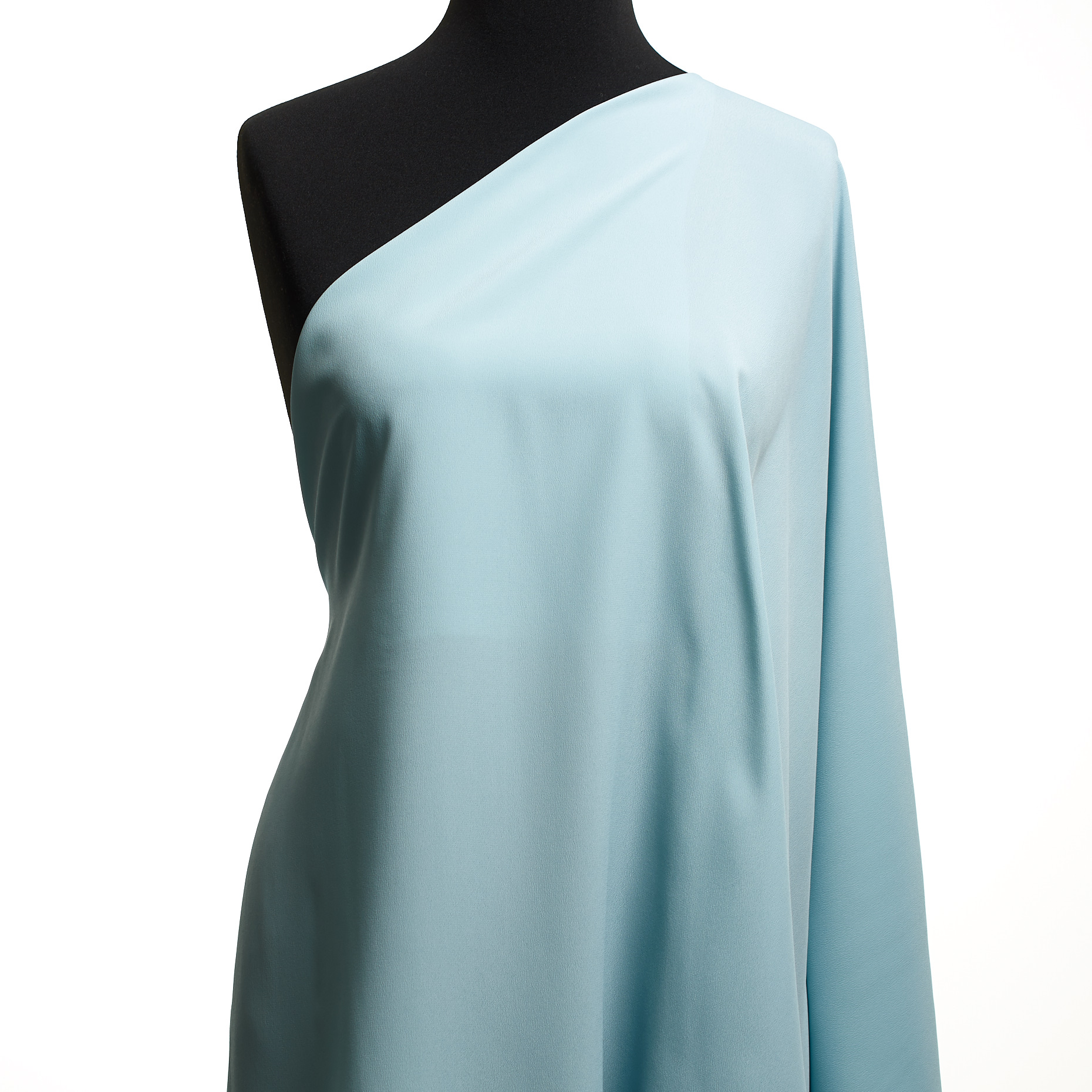 Креп, Ацетат, Шелк, Cloud Blue (F000049189) - Манекен