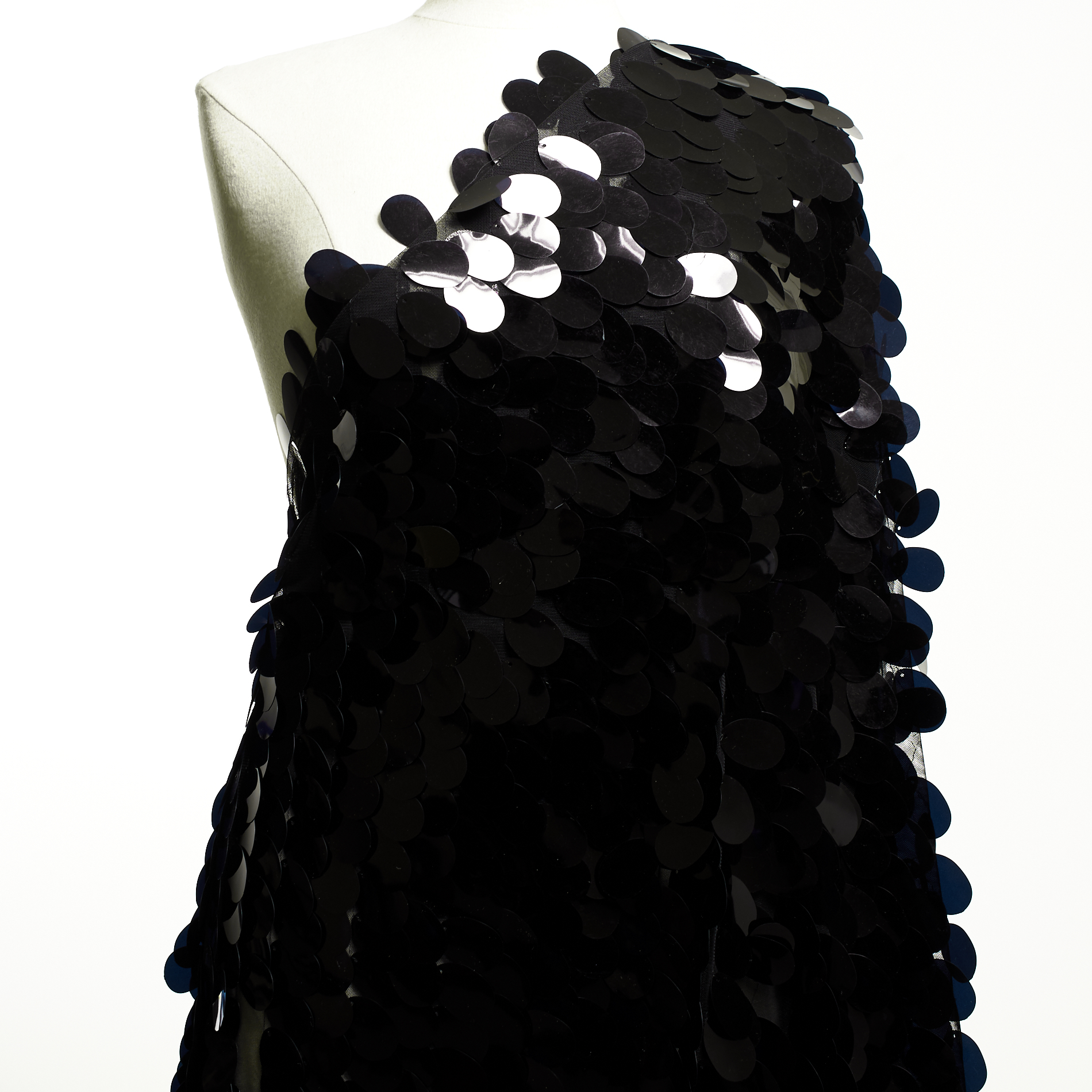 SEQUIN, TULLE, JET BLACK (F000033192) - Mannequin