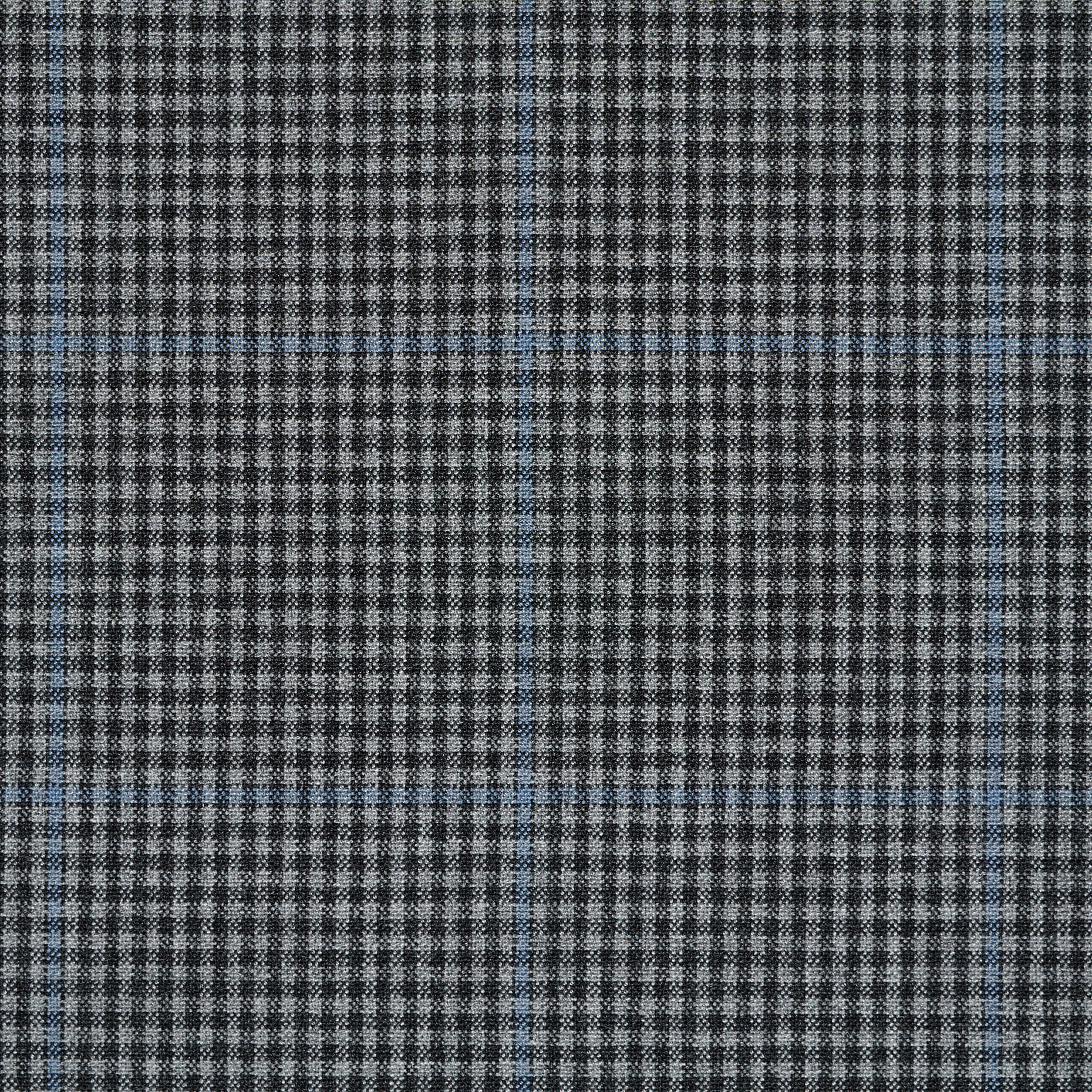 VISCOSE BLEND, CHECK, ELASTIC, WEATHERVANE&AIRY BLUE (F000047337) - Texture