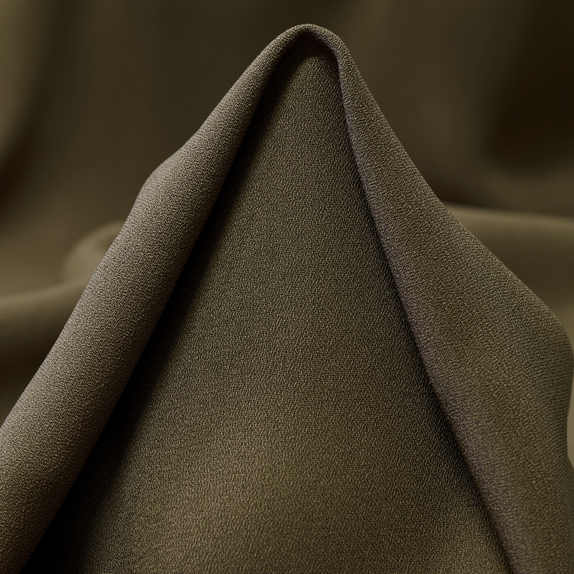 CRÊPE, BURNT OLIVE (F000043520)