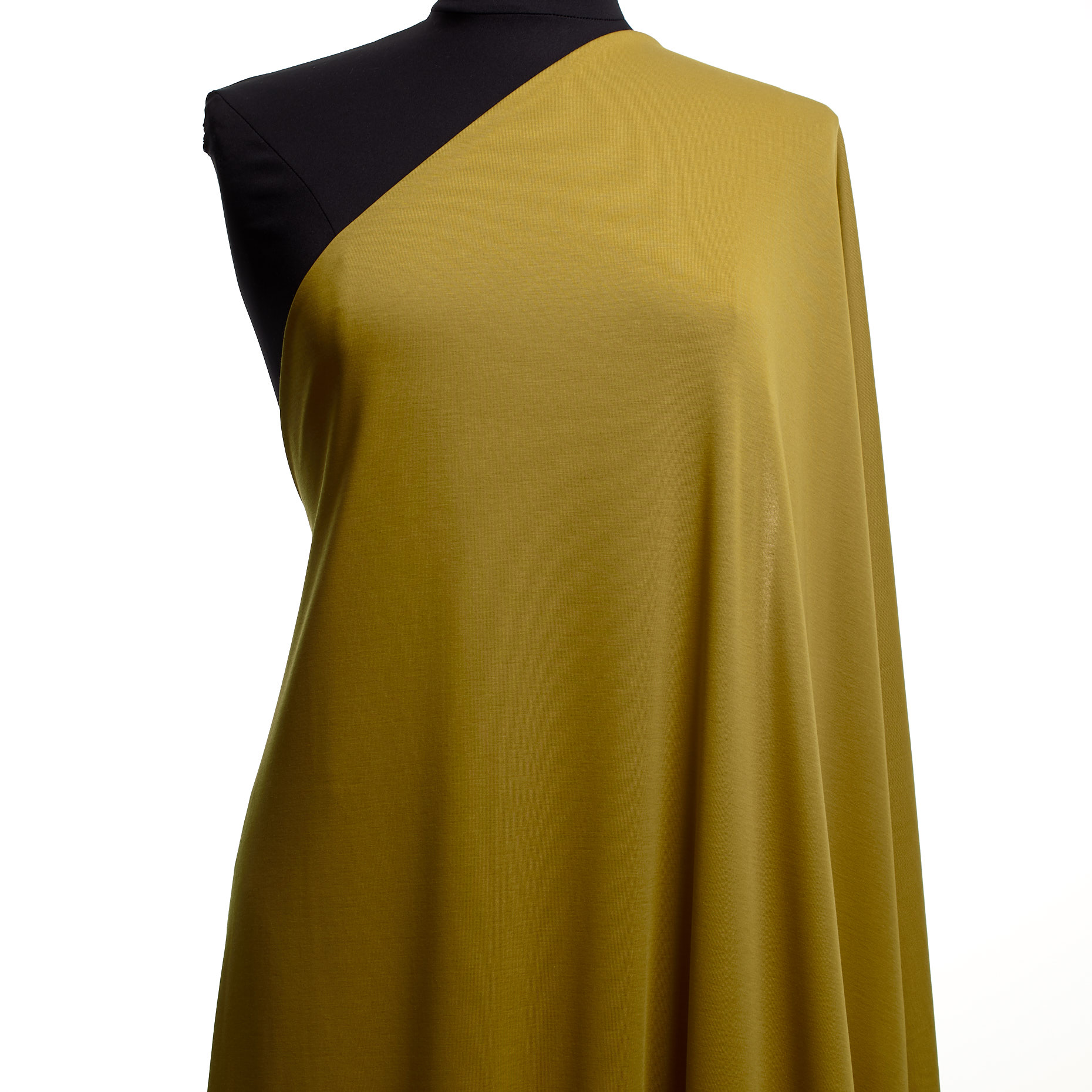 Трикотажная Резинка, Хлопок, Стрейч, Pale Moss (F000042655) - Манекен