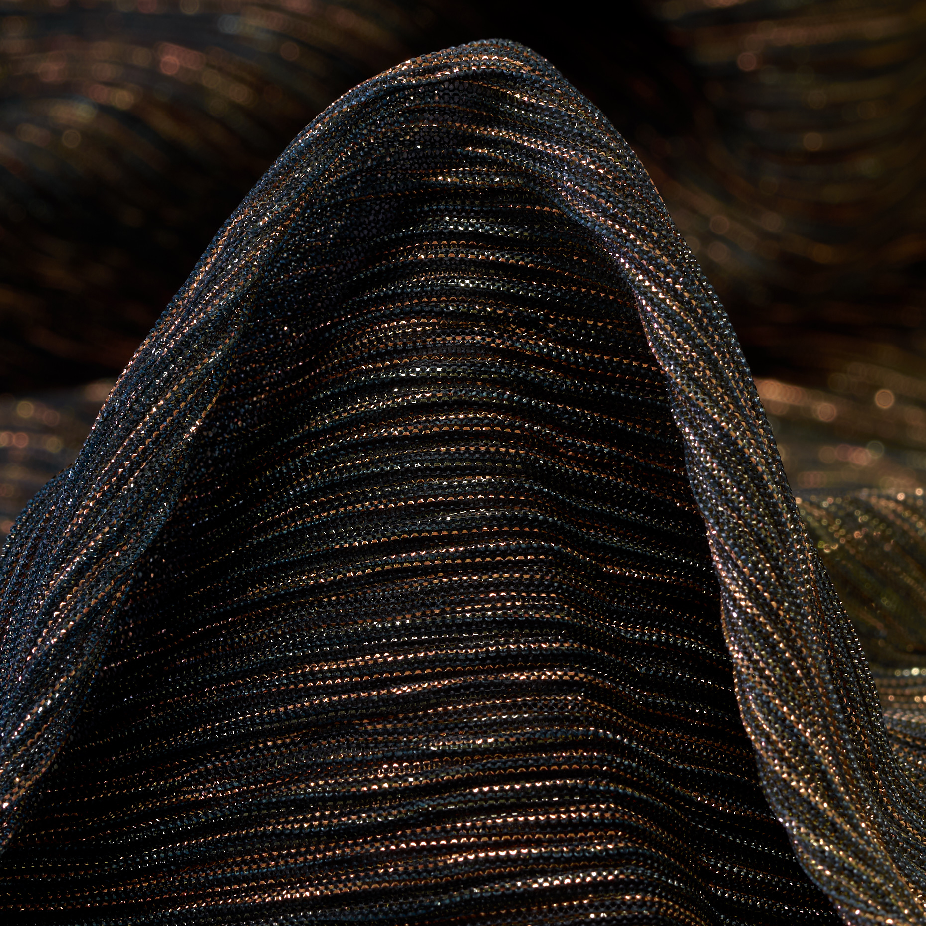 JERSEY, LUREX, SHIMMERING, TOFFEE&GILDED BEIGE (F000045473)