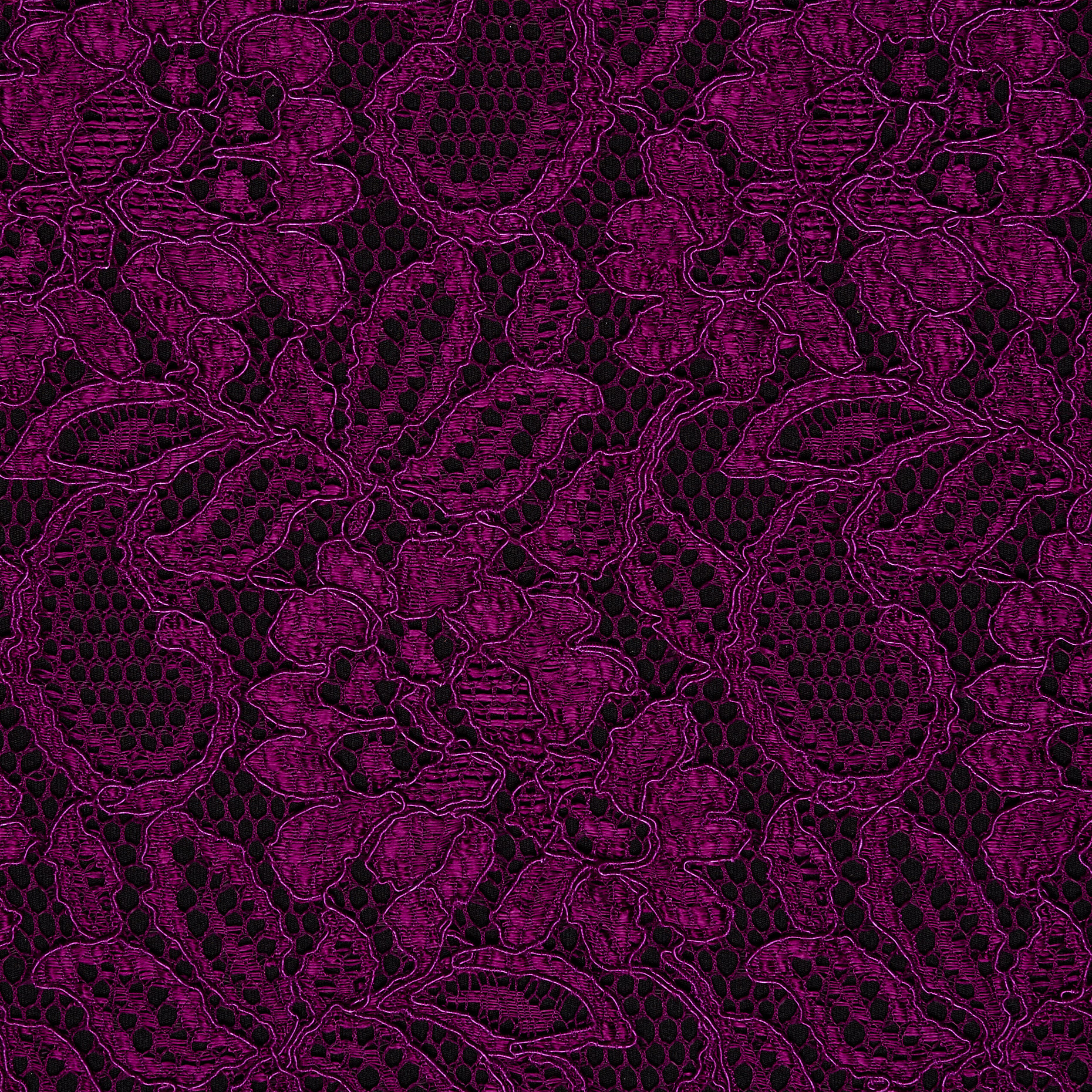 Encaje, Viscosa, Floreal, Dahlia (F000037486) - Tejido