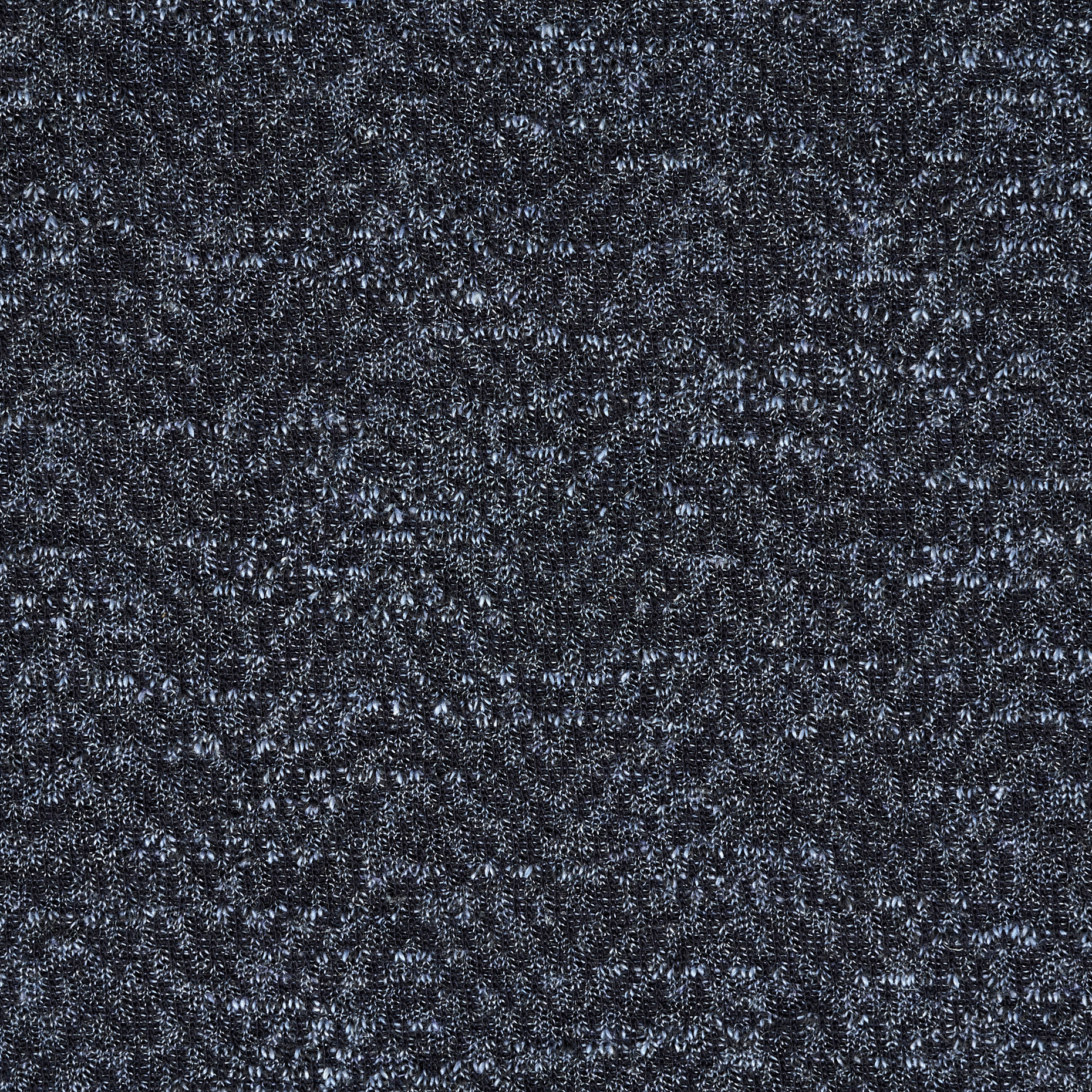 JERSEY, COTTON, LINEN, BLUE INDIGO (F000047356) - Texture