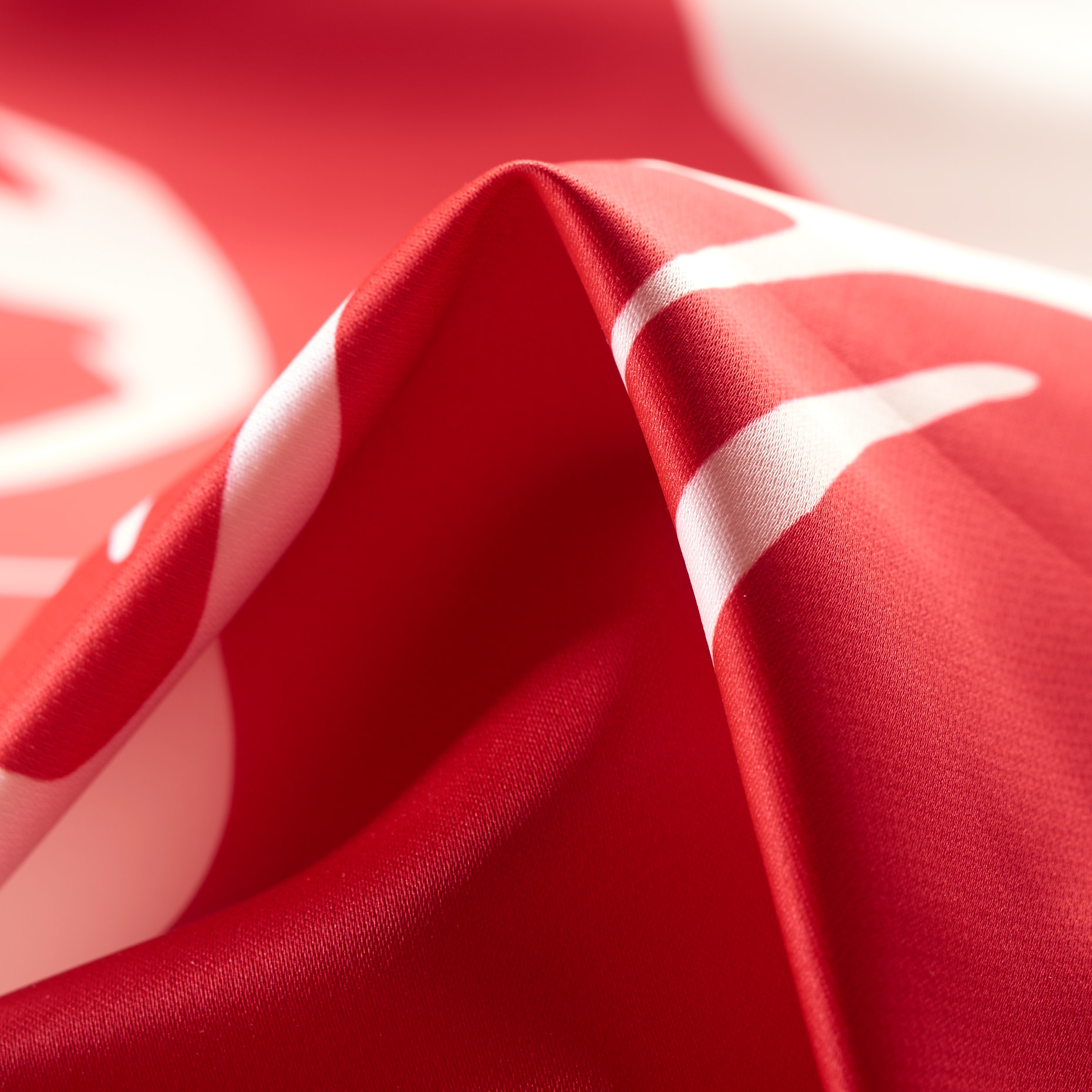 DUCHESSE, PRINTED, TOMATO&BRILLIANT WHITE (F000018743)