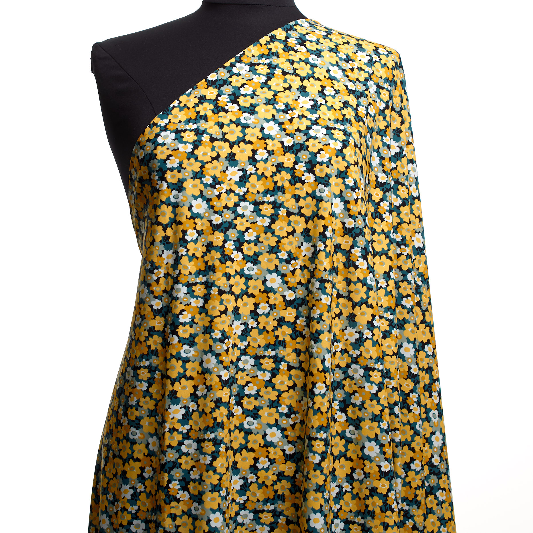 Techno Jersey, Floral, Hohe Elastizität , Color mix (F000041401) - Schaufensterpuppe