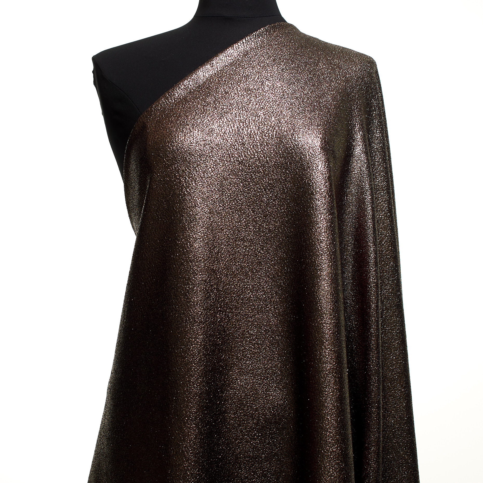 Jersey, Estampado, Reluciente, Raven Black&Pale Gold (F000048667) - Maniquí