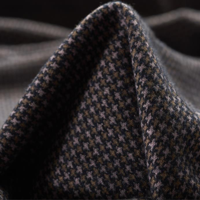 JERSEY, WOOL, HOUNDSTOOTH, BEACH&ROSEWOOD (F000030405)