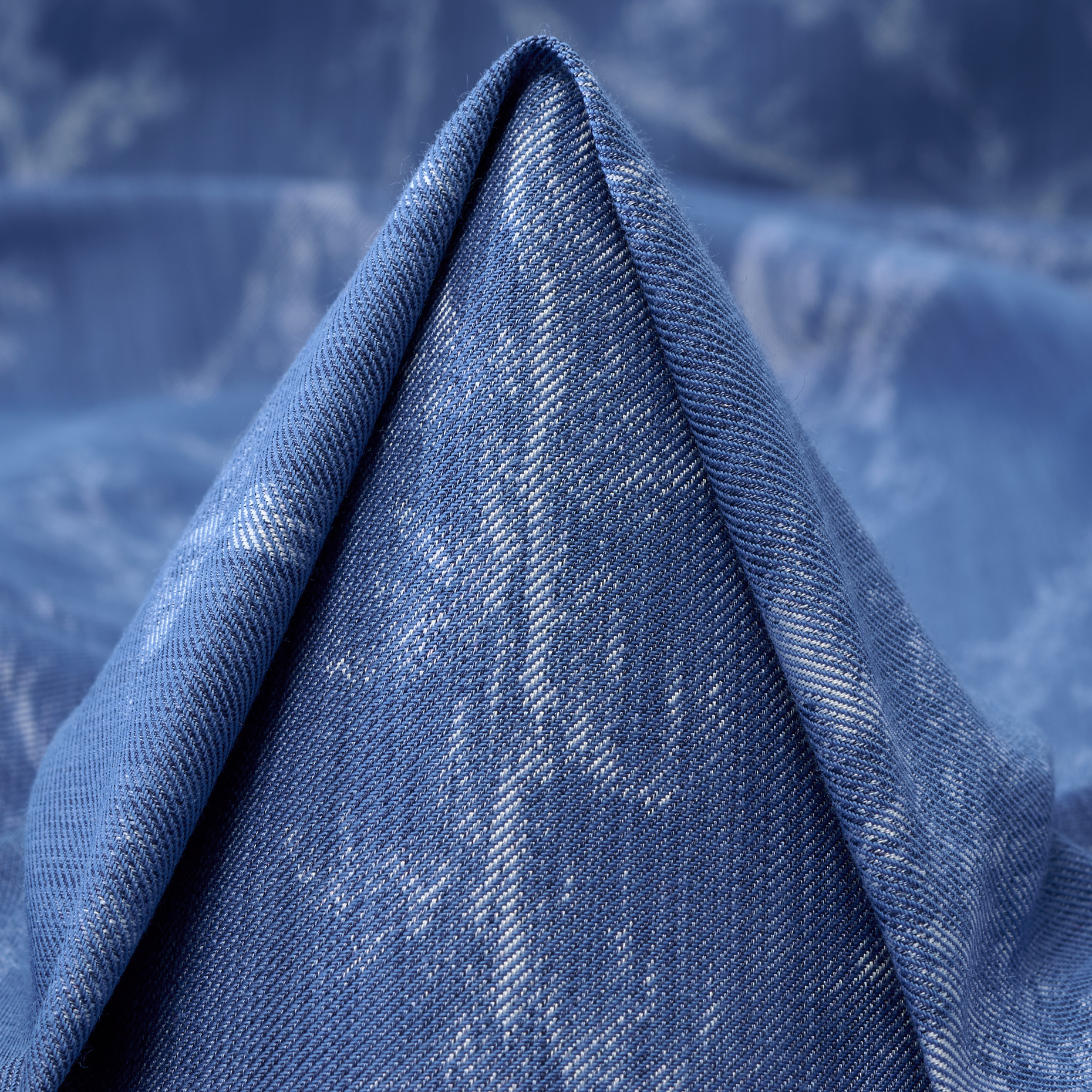 TWILL, COTTON, PRINTED, COLONY BLUE (F000049051)