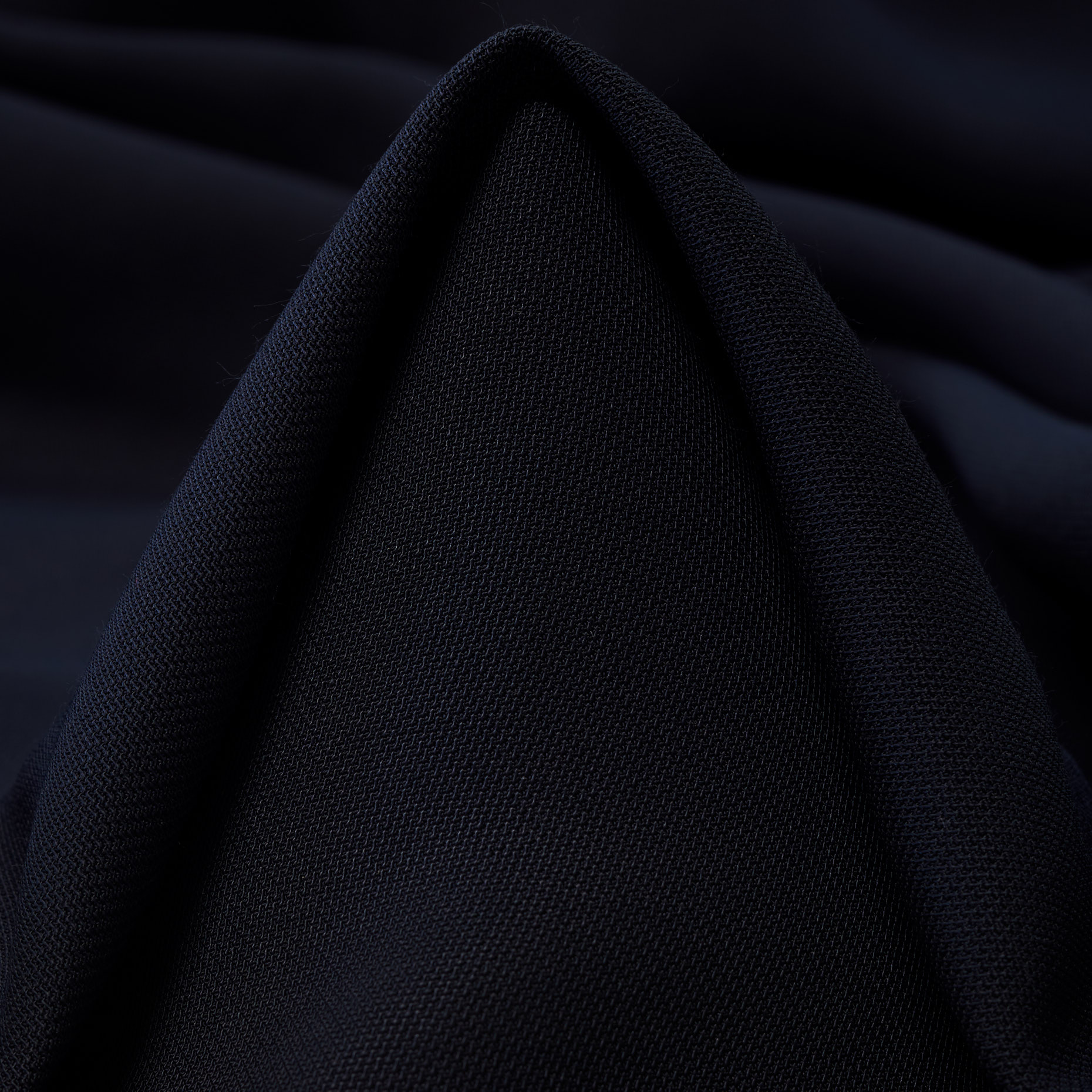 Piqué, Viscosa, Raven Black (F000029412)